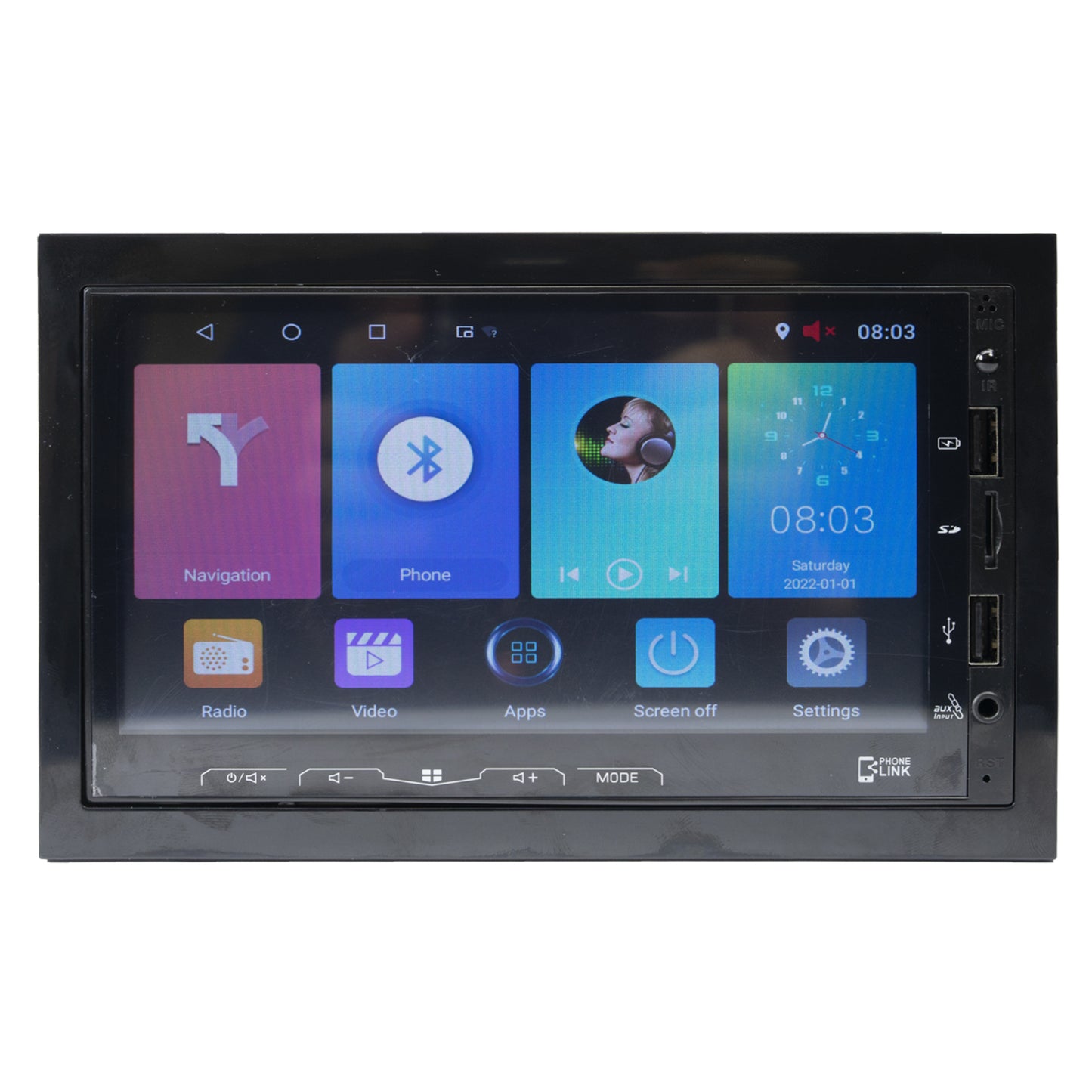 Multimedia player auto PNI A8030 cu Android 13, 2GB DDR3/ROM 32GB