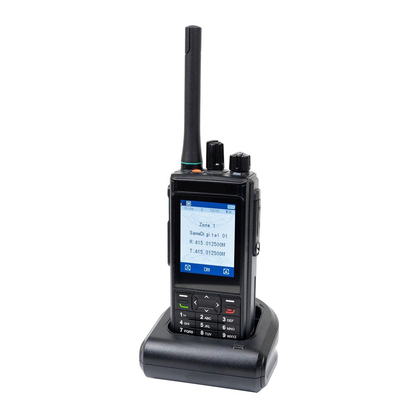 Statie radio UHF portabila PNI AP25, DMR, 500CH, 2450mAh, mod analog si digital, IP67