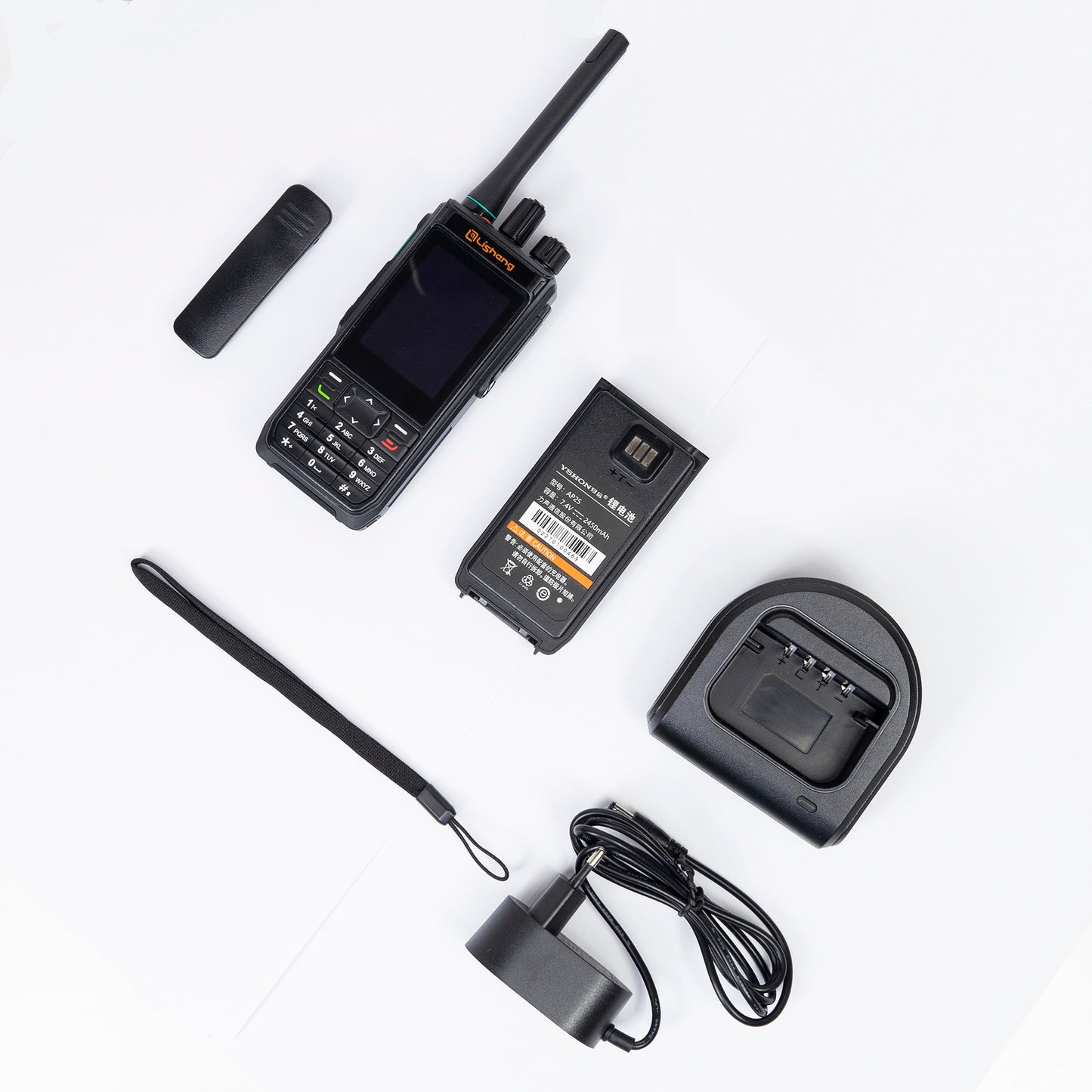 Statie radio UHF portabila PNI AP25, DMR, 500CH, 2450mAh, mod analog si digital, IP67