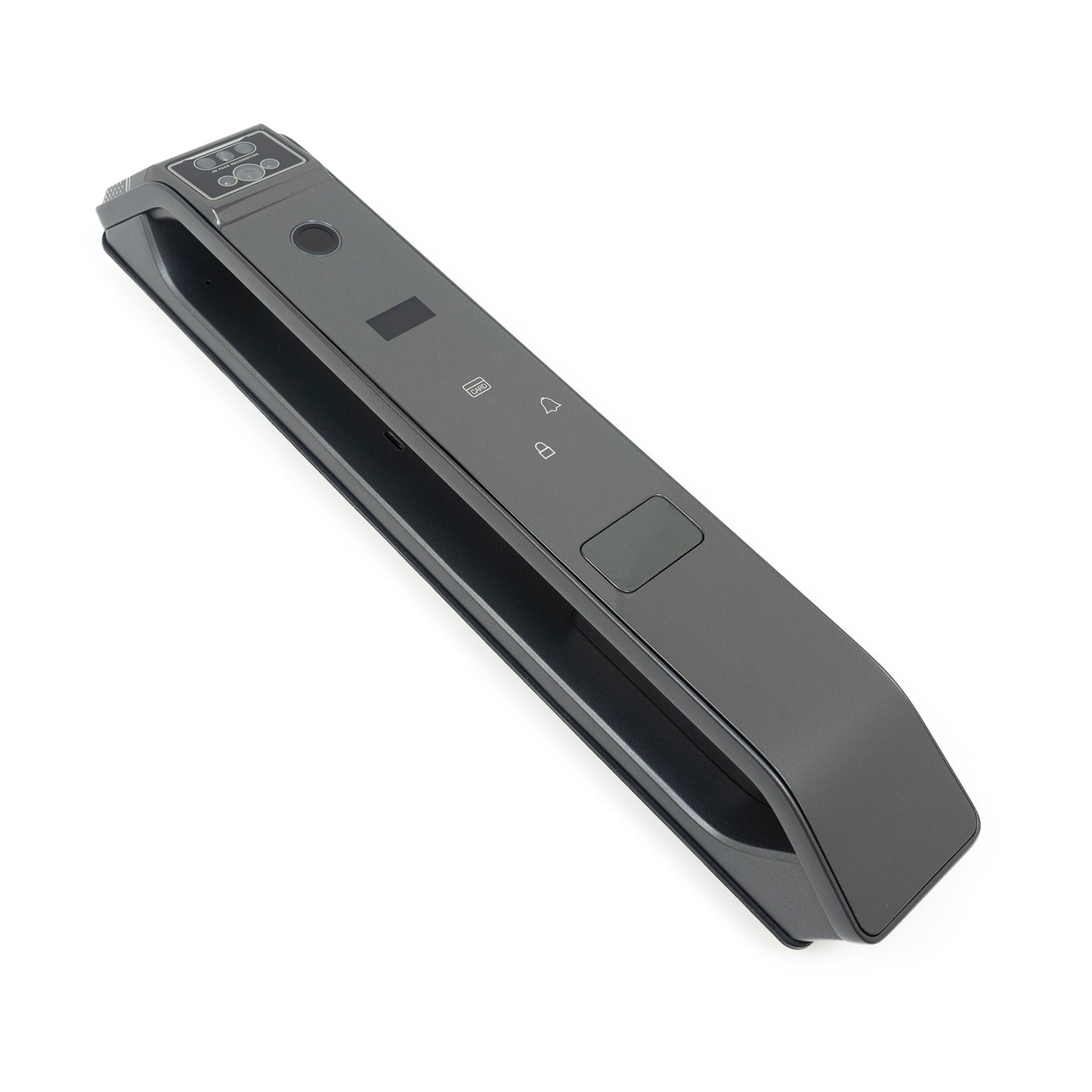 Yala inteligenta PNI SafeHome PTY8830, recunoastere faciala, card, cod, amprenta, 250 utilizatori, control din aplicatia Tuya Smart, camera HD incorporata, vizibilitate nocturna