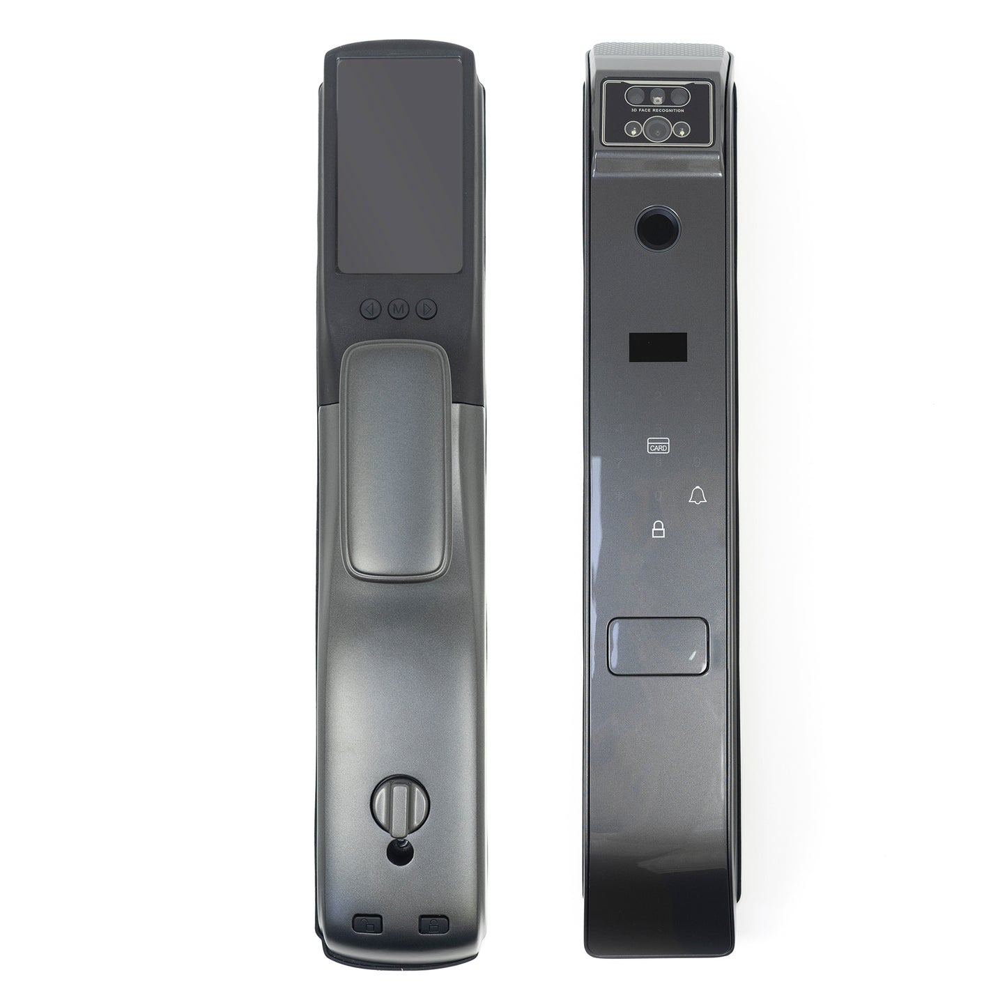Yala inteligenta PNI SafeHome PTY8830, recunoastere faciala, card, cod, amprenta, 250 utilizatori, control din aplicatia Tuya Smart, camera HD incorporata, vizibilitate nocturna