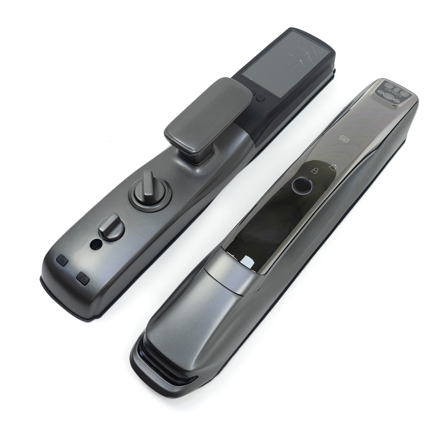 Yala inteligenta PNI SafeHome PTY8817, recunoastere faciala, card, cod, amprenta, 300 utilizatori, control din aplicatia Tuya Smart, camera HD incorporata