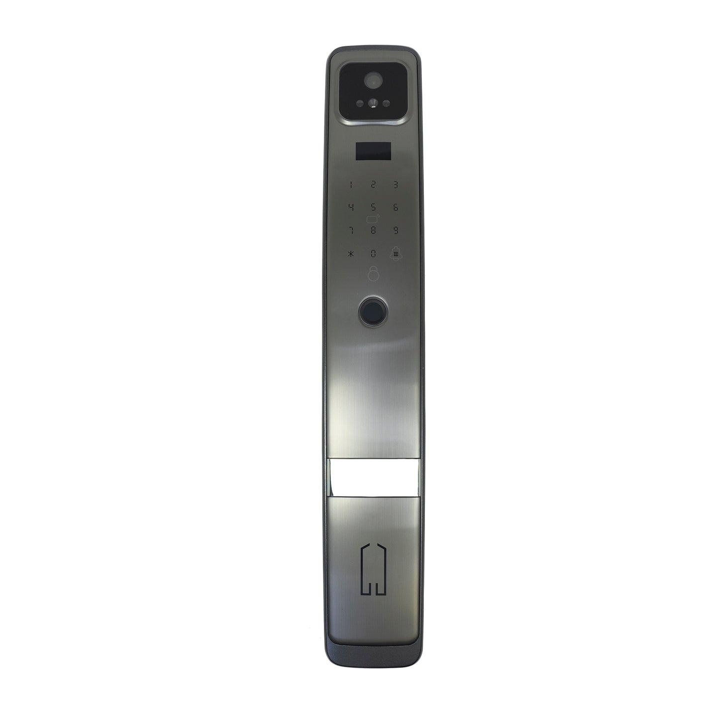 Yala inteligenta PNI SafeHome PTY8824, card, cod, amprenta, 300 utilizatori, control din aplicatia Tuya Smart, camera HD incorporata