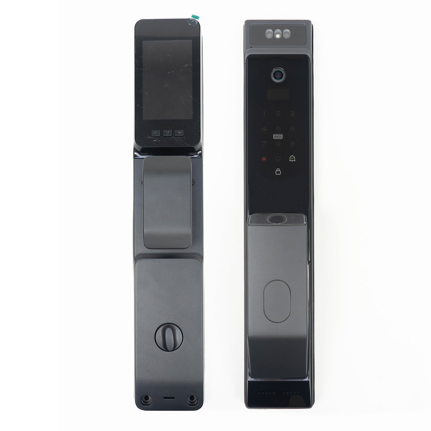 Yala inteligenta PNI SafeHome PTY8826, card, cod, amprenta, 200 utilizatori, control din aplicatia Tuya Smart, camera HD incorporata