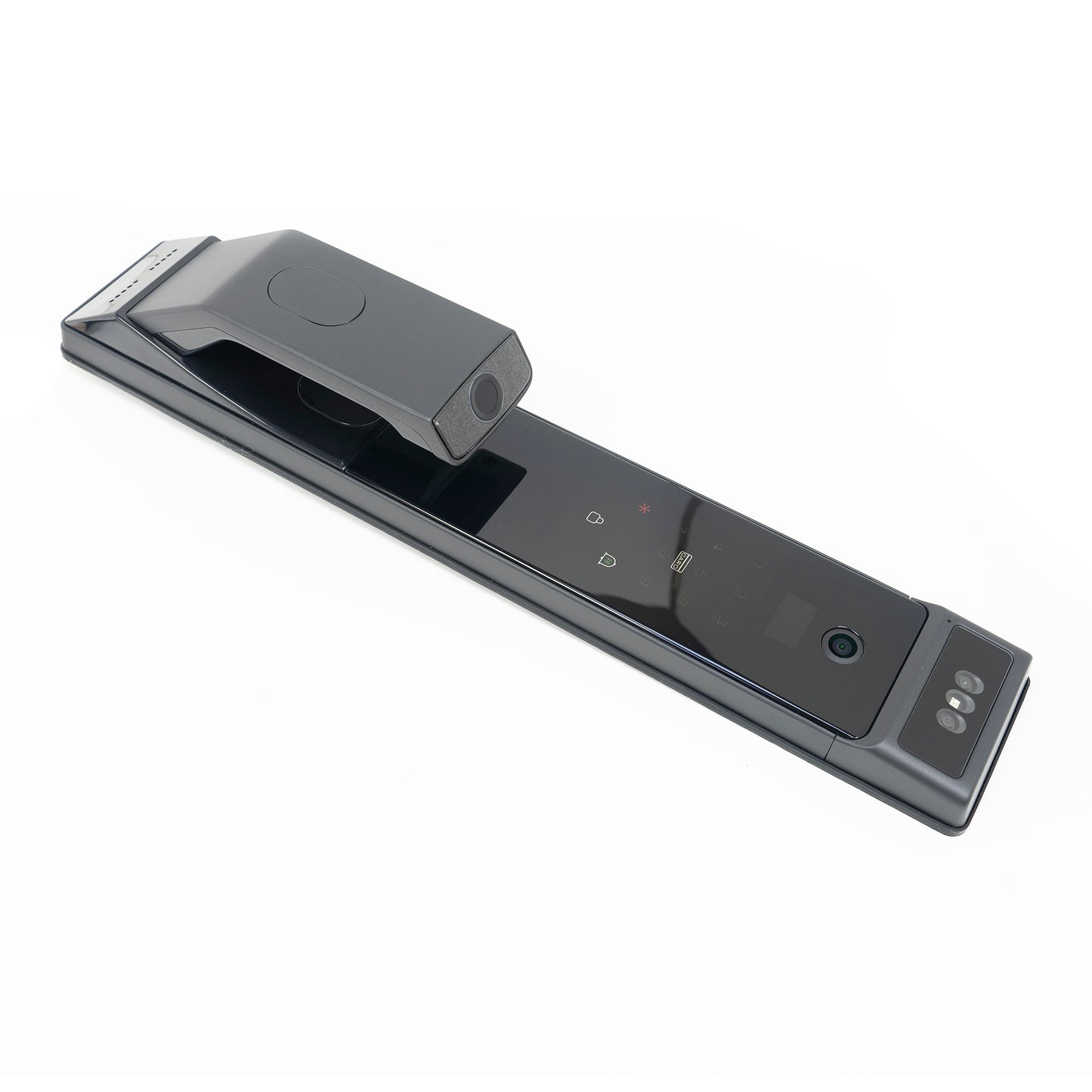 Yala inteligenta PNI SafeHome PTY8826, card, cod, amprenta, 200 utilizatori, control din aplicatia Tuya Smart, camera HD incorporata