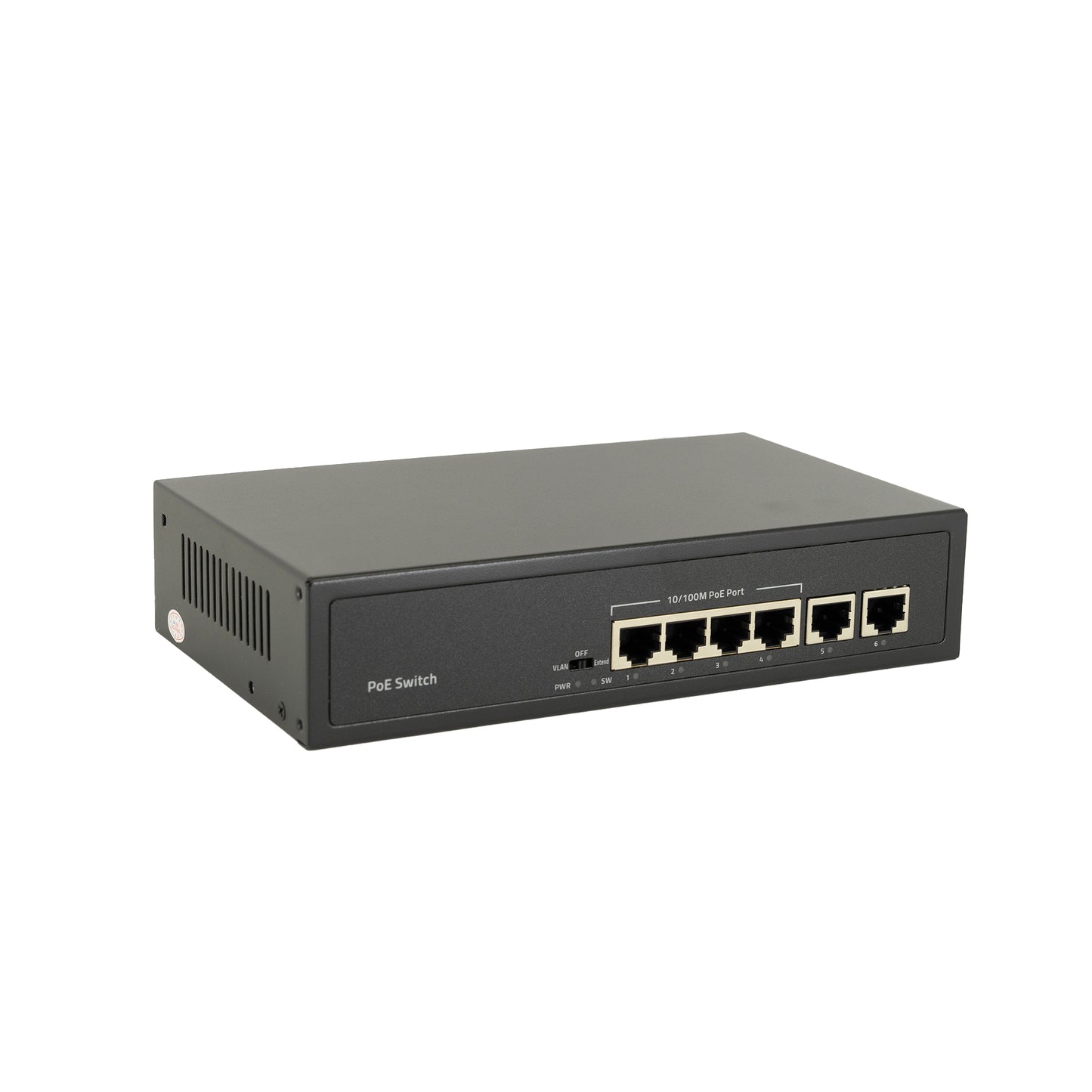 Switch POE PNI SWPOE142 cu 4 porturi POE si 2 porturi 100Mbps, 1.2 Gbps