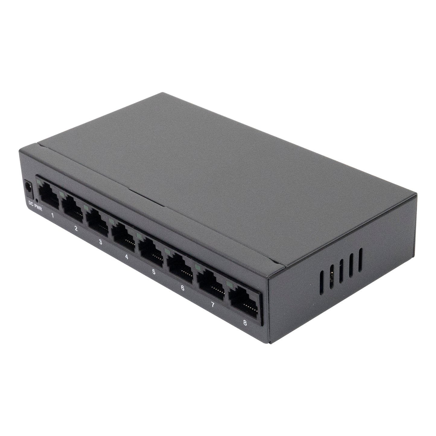 Switch PNI SW108, 8 x 10/100/1000 Mbps, Gigabit, carcasa metalica