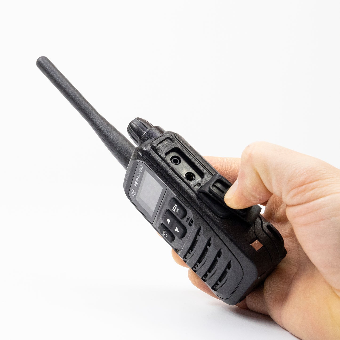 Statie radio portabila PNI PMR R45 PRO 446MHz, 0.5W, 99 canale programabile, 16 PMR si tonuri 38 CTCSS si 104 DCS, Squelch 5 niveluri, VOX, TOT, BCL, Scan, Roger Beep