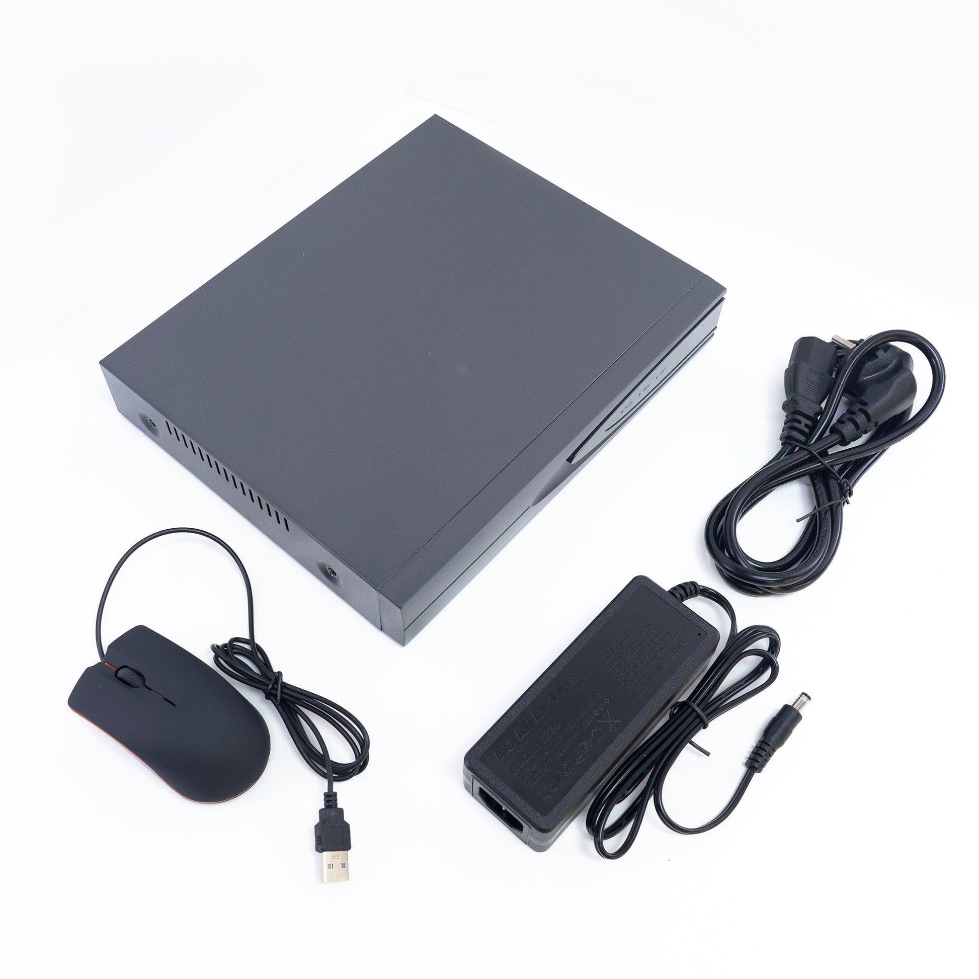 NVR POE PNI House IP1004S cu 9 canale 4K, 4 canale POE, functii AI, negru