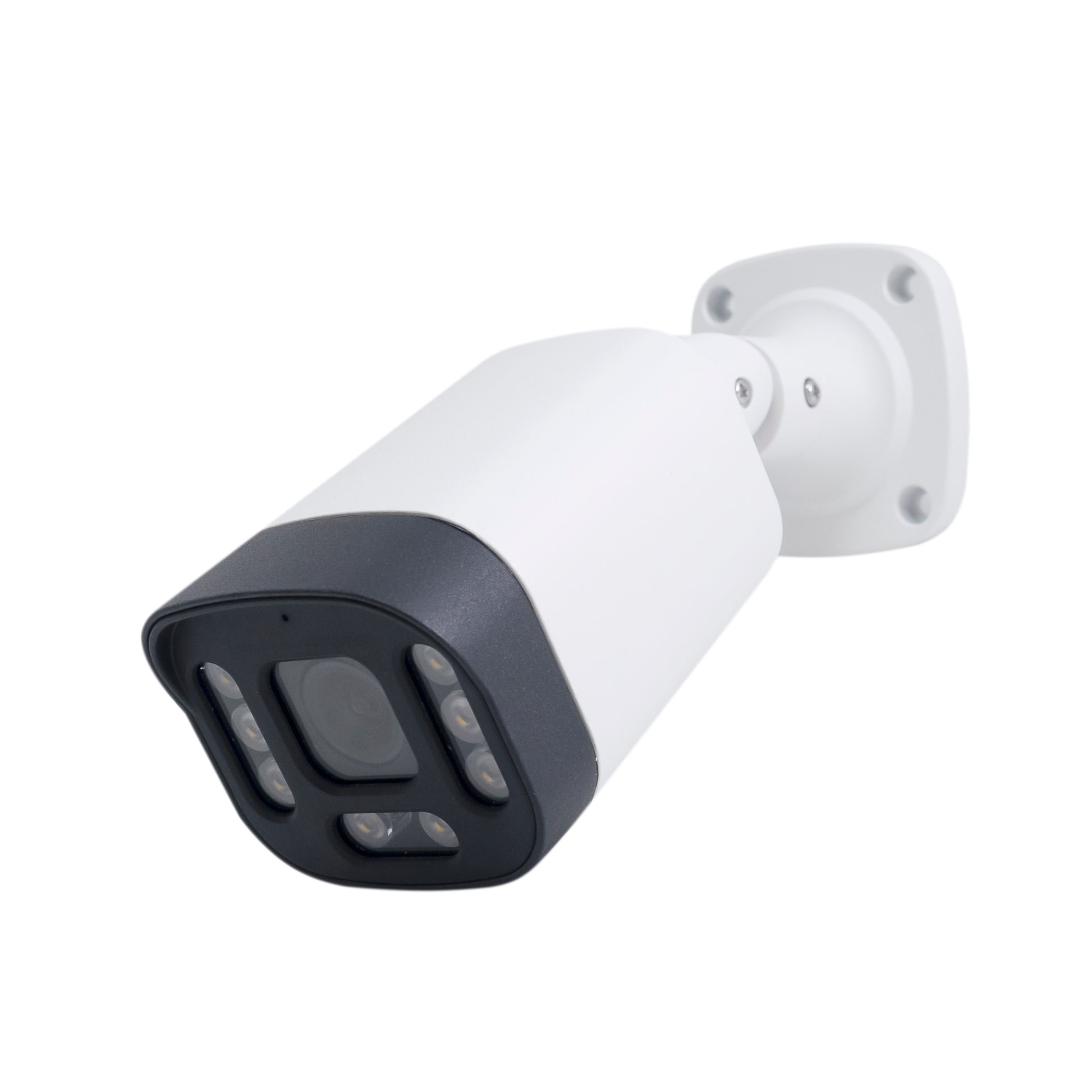 Camera supraveghere video PNI IP7726 6MP, 8 LED-uri BlackLight, lentila 4mm, 12V, pentru exterior, alb