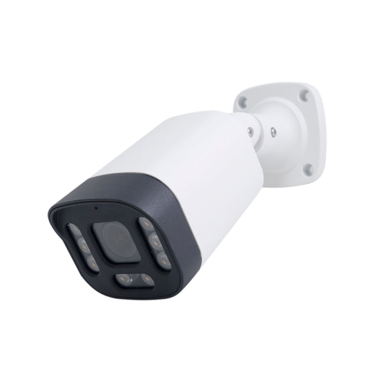Camera supraveghere video PNI IP7726 6MP, 8 LED-uri BlackLight, lentila 4mm, 12V, pentru exterior, alb