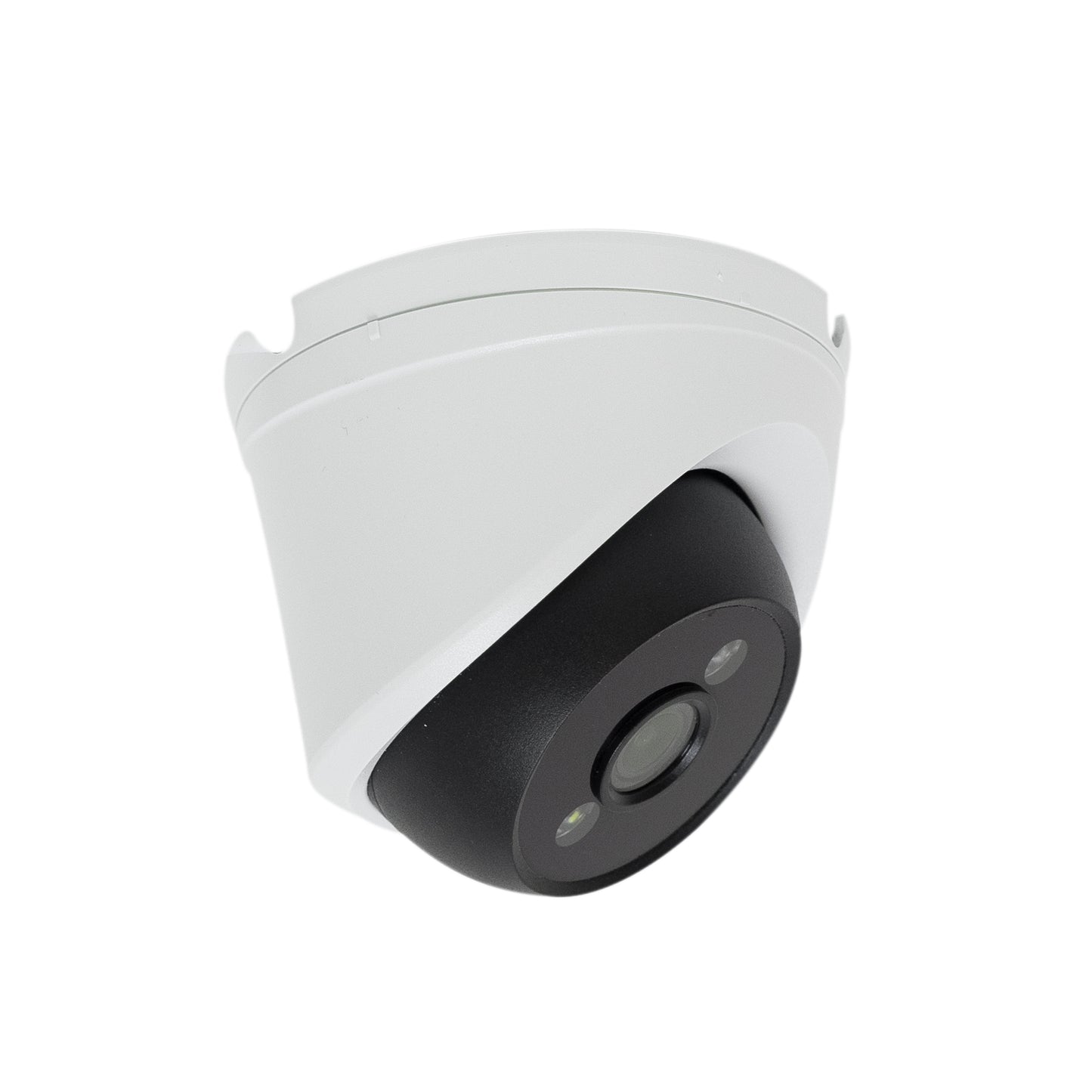 Camera supraveghere video PNI IP7714 8MP dome, dual light, lentila 2.8mm, POE, 12V, pentru exterior, alb