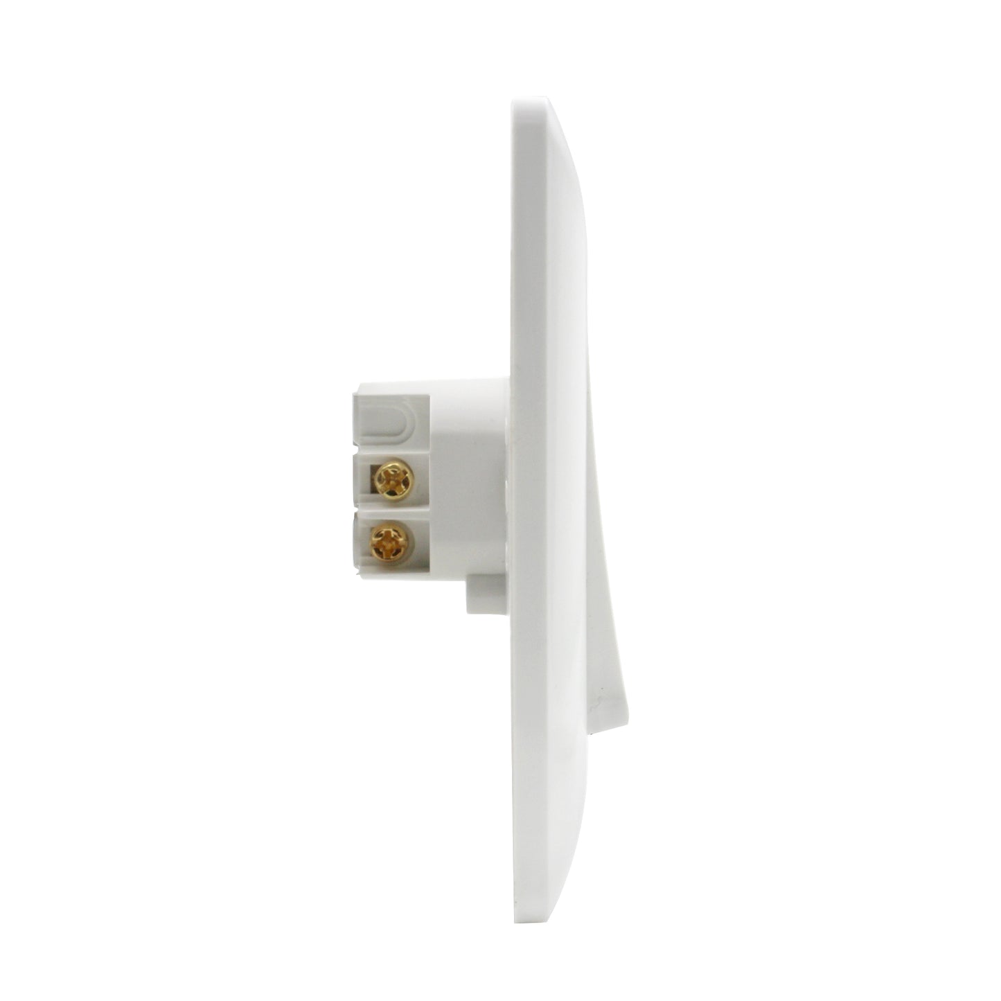 Intrerupator de acces incastrabil PNI PB102 contact iesire NO/COM, max. 36V 3A, alb, de interior