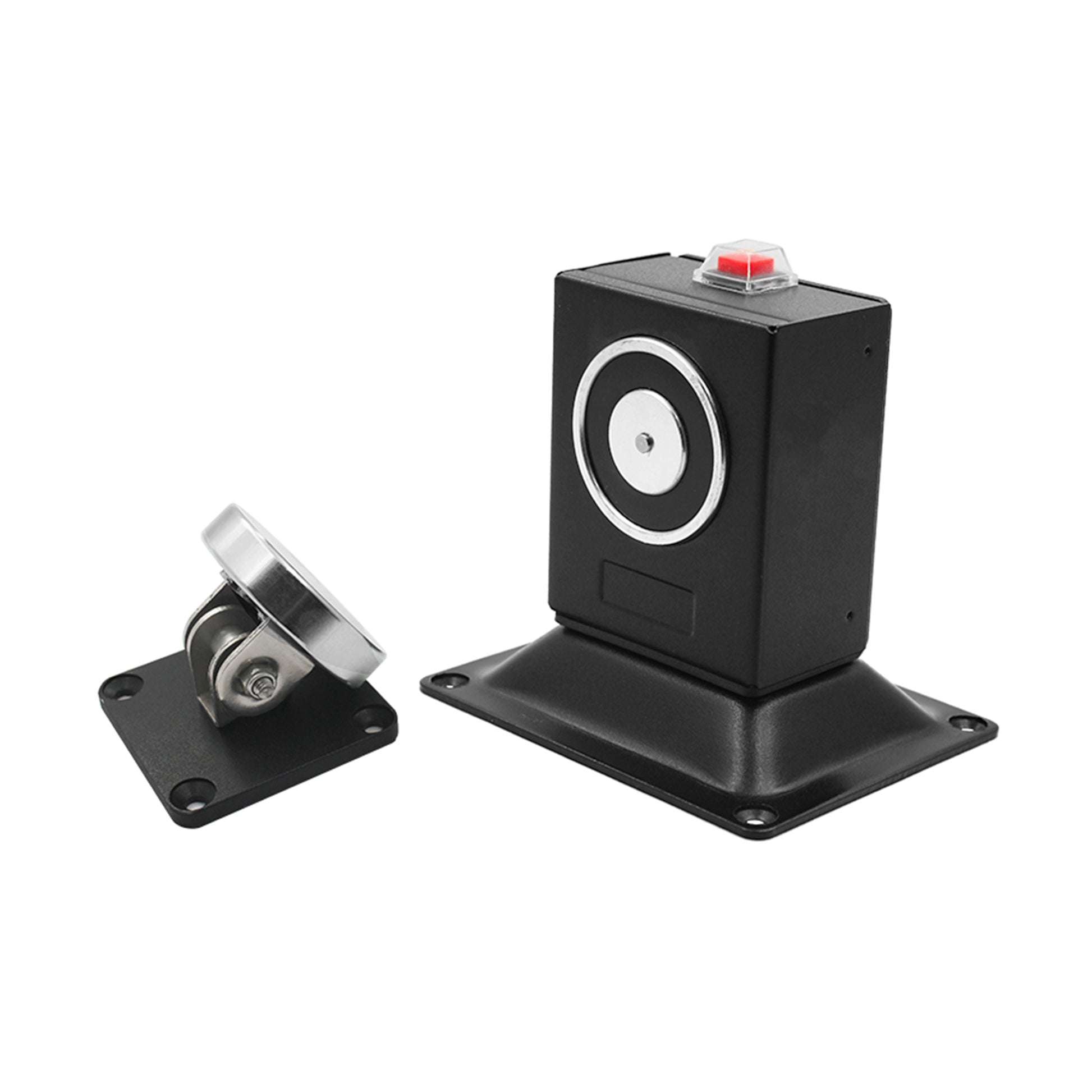 Electromagnet de retinere usa deschisa PNI OD501, Fail Safe, prindere in podea, forta de deschidere 50Kg, 12/24V, negru