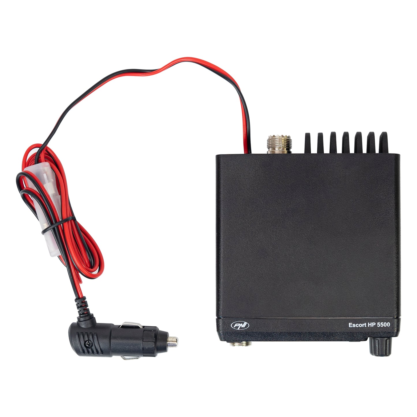 Statie radio CB PNI Escort HP 5500, multistandard, 4W, AM-FM, 12V/24V, ASQ, RF Gain, mufa de bricheta inclusa