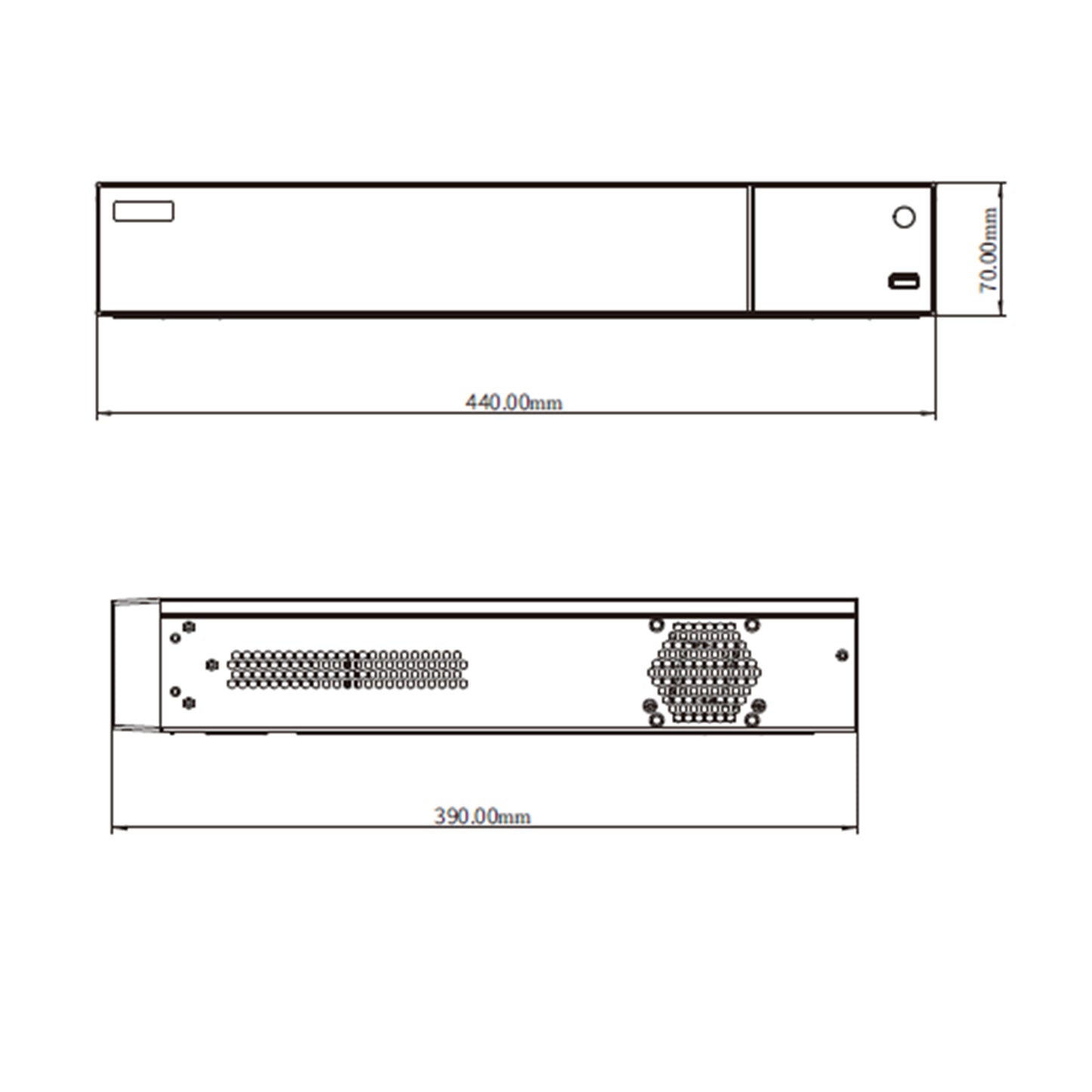 NVR PNI House 3316H4 cu IP 16CH POE 12MP, iesire 4K,Network Bandwidth 192Mbps/192Mbps, 2 x HDMI, 2 x LAN Gigabit, SATA x 4, E-SATA x 1