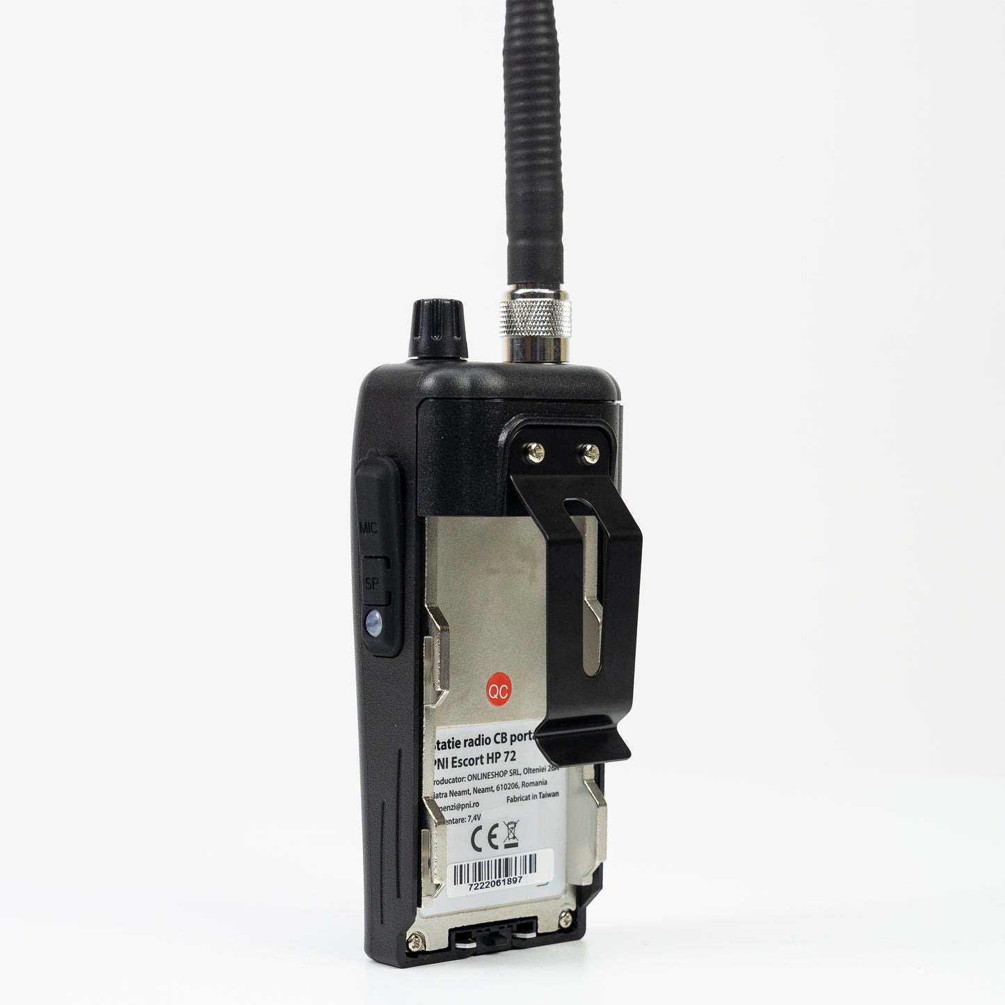 Statie radio CB portabila PNI Escort HP 72 4W, AM-FM, ASQ, Dual Watch, Scan, fara acumulator