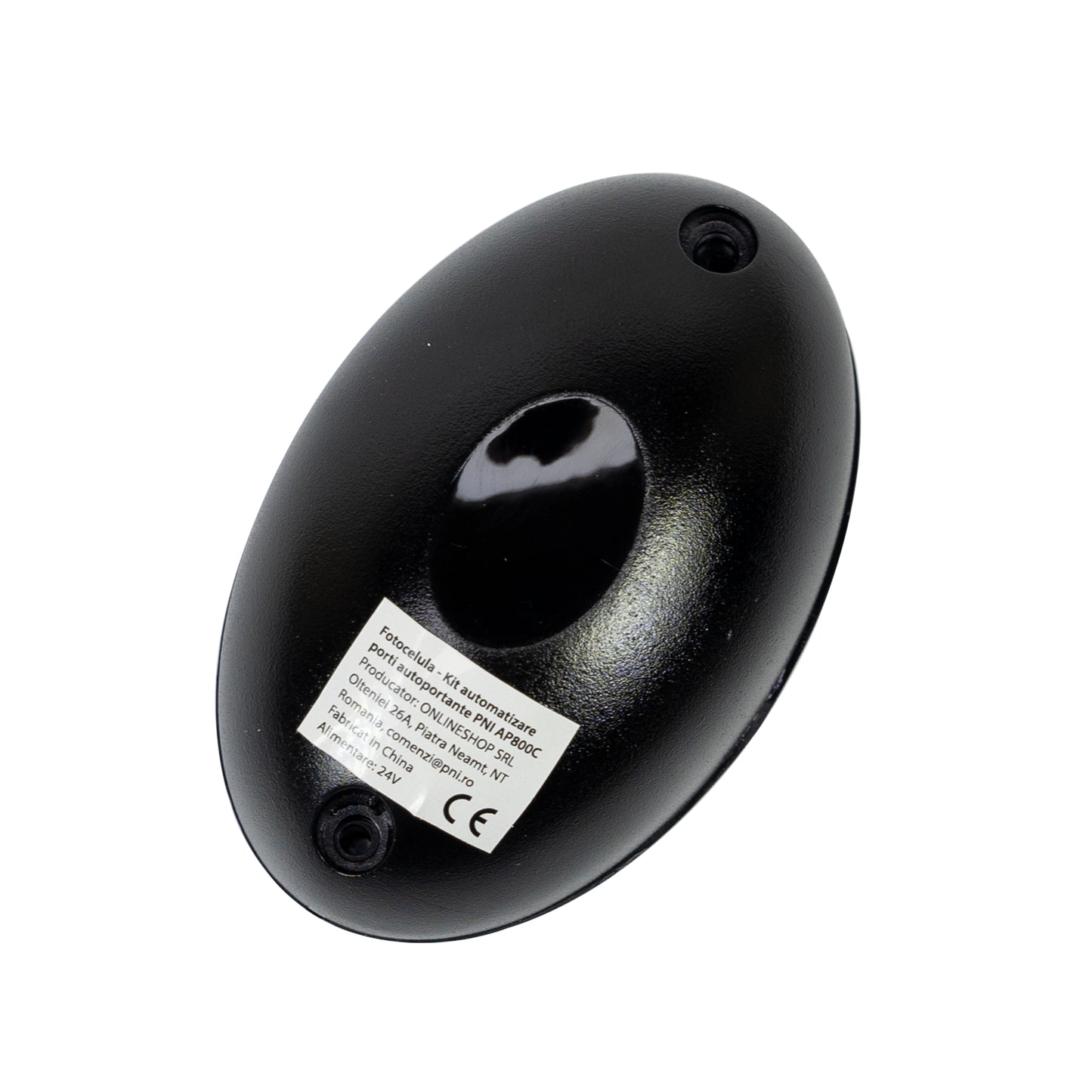 Fotocelule PNI CEL130, 1.92KHz, 12-24V, pentru porti autoportante, IP55, negru, 2 bucati