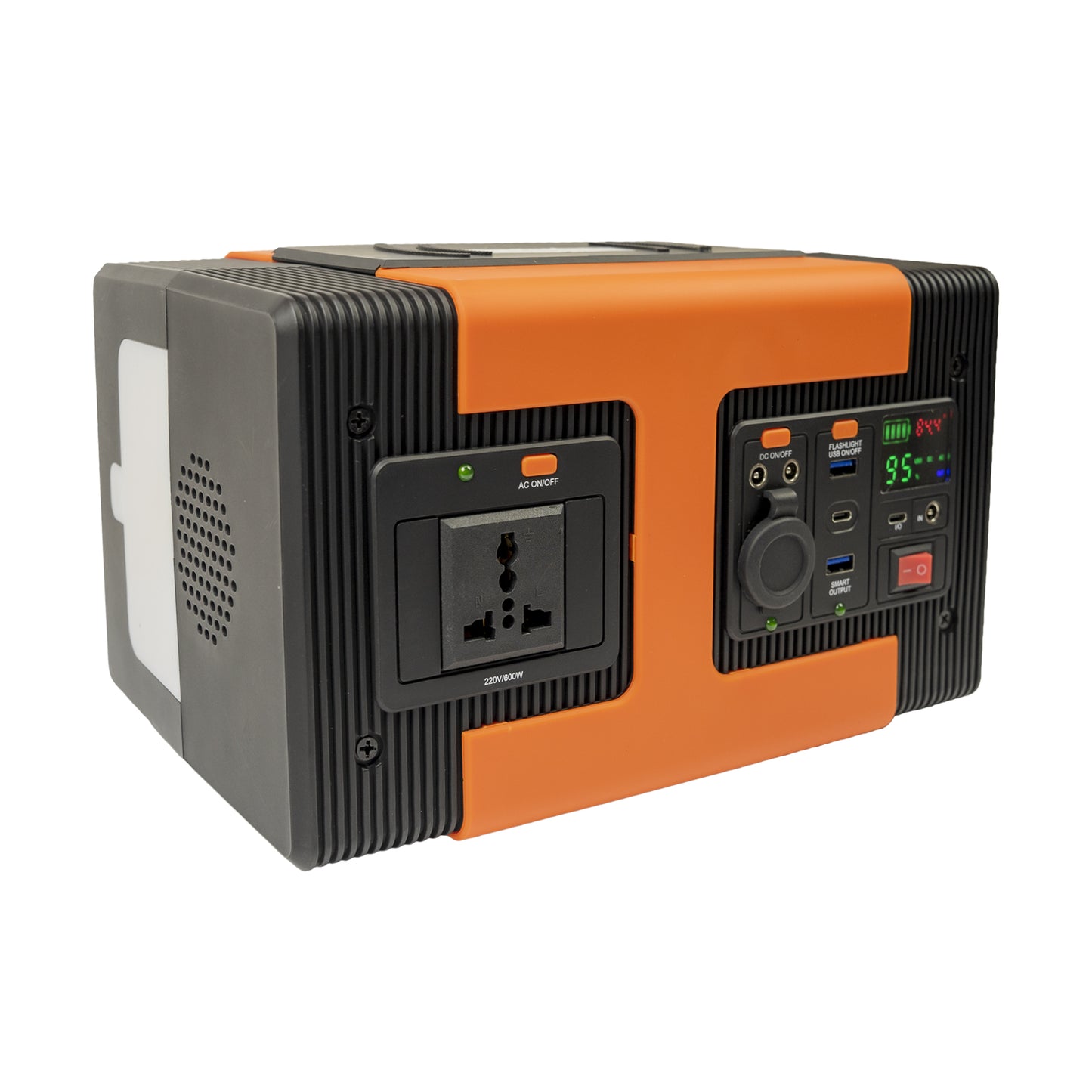 Power station PNI GreenHouse SP606 42Ah 537.6Wh 600W cu panou solar 80W
