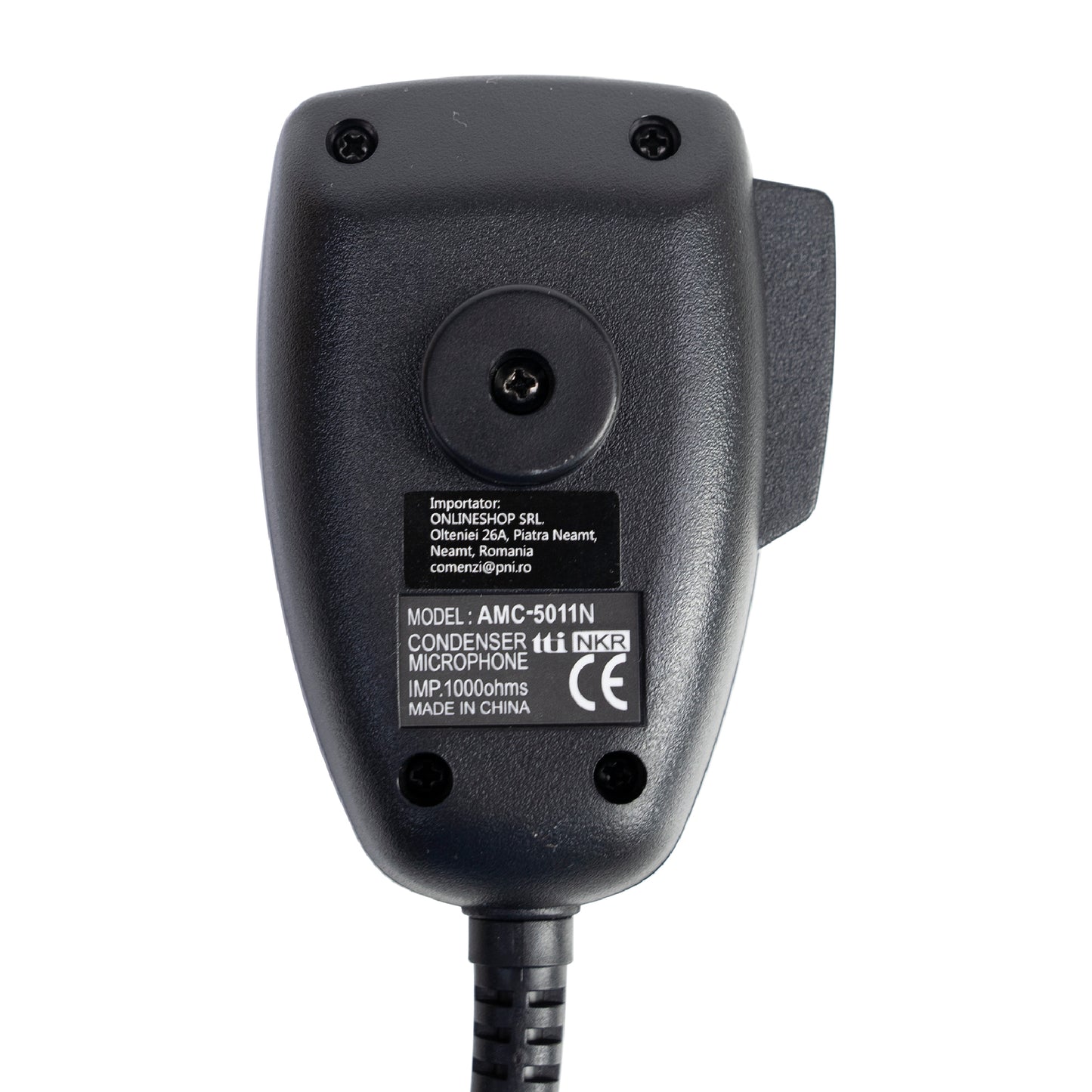Pachet Microfon TTi AMC-5011N cu 4 pini pentru statii radio TTi + Sticky Pad Blue