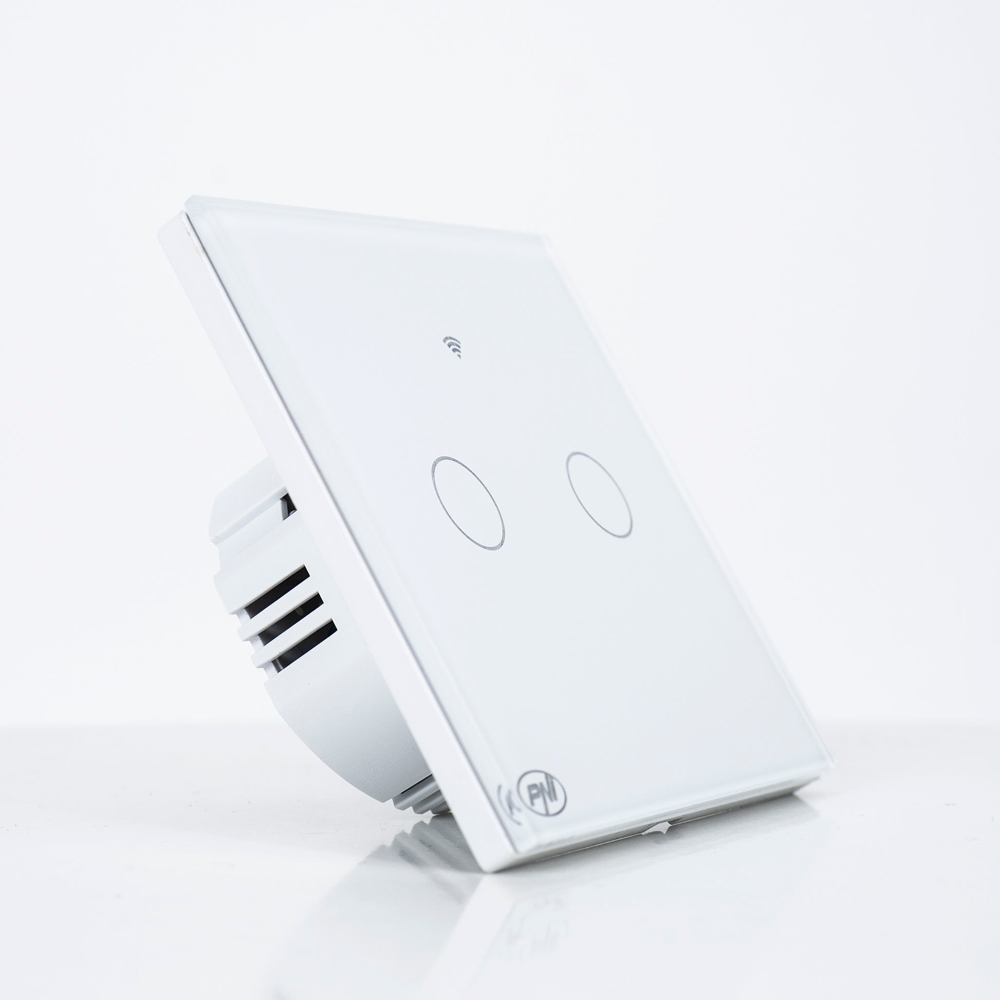 Intrerupator inteligent dublu PNI SmartHome WS202 pentru control lumini prin internet
