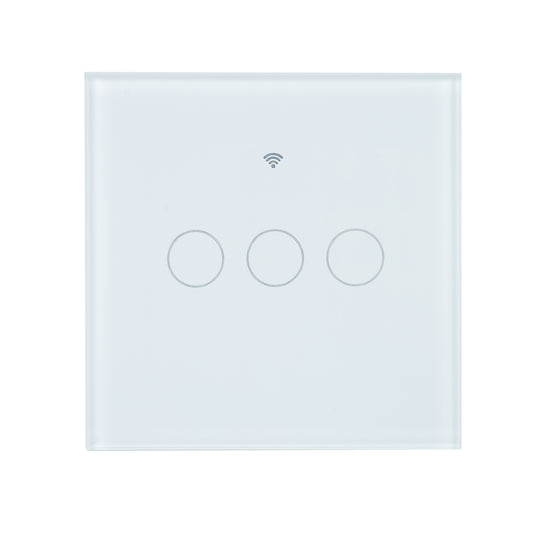 Intrerupator inteligent triplu PNI SmartHome WS303 pentru control lumini prin internet
