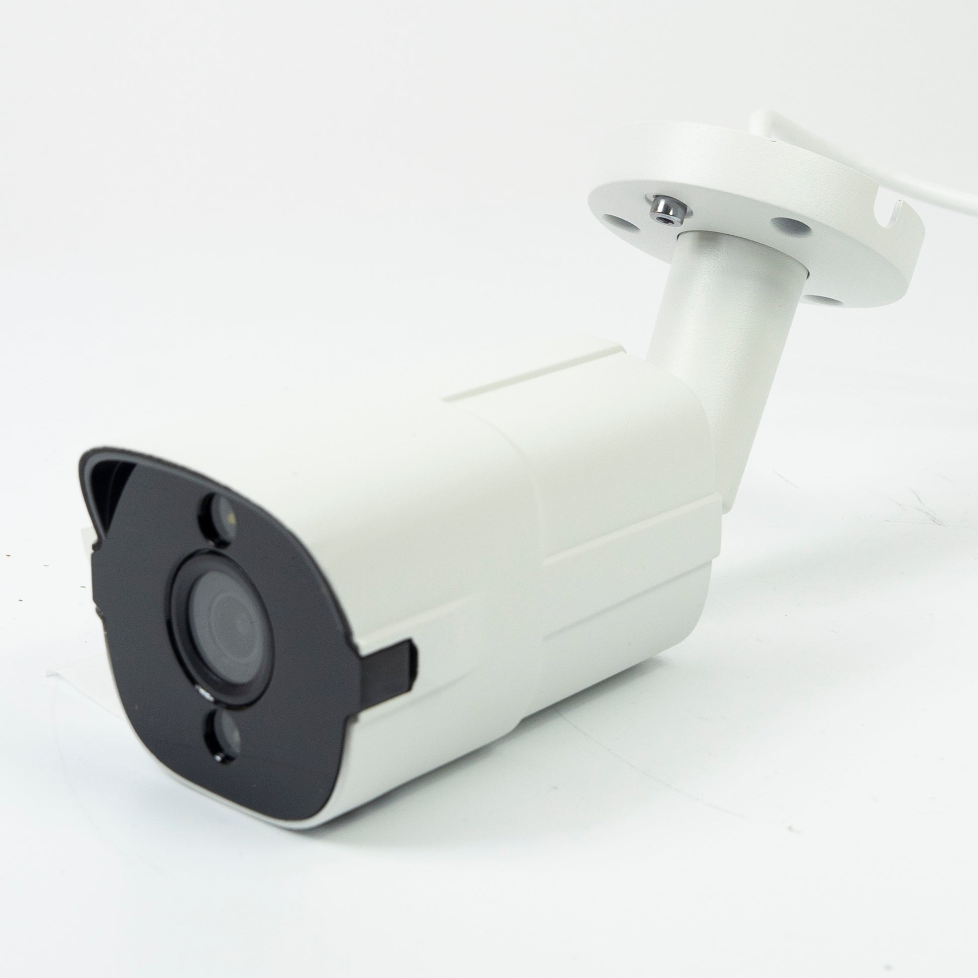 Camera supraveghere video PNI IP818JS, POE, bullet 8MP, 2.8mm, pentru exterior, alb