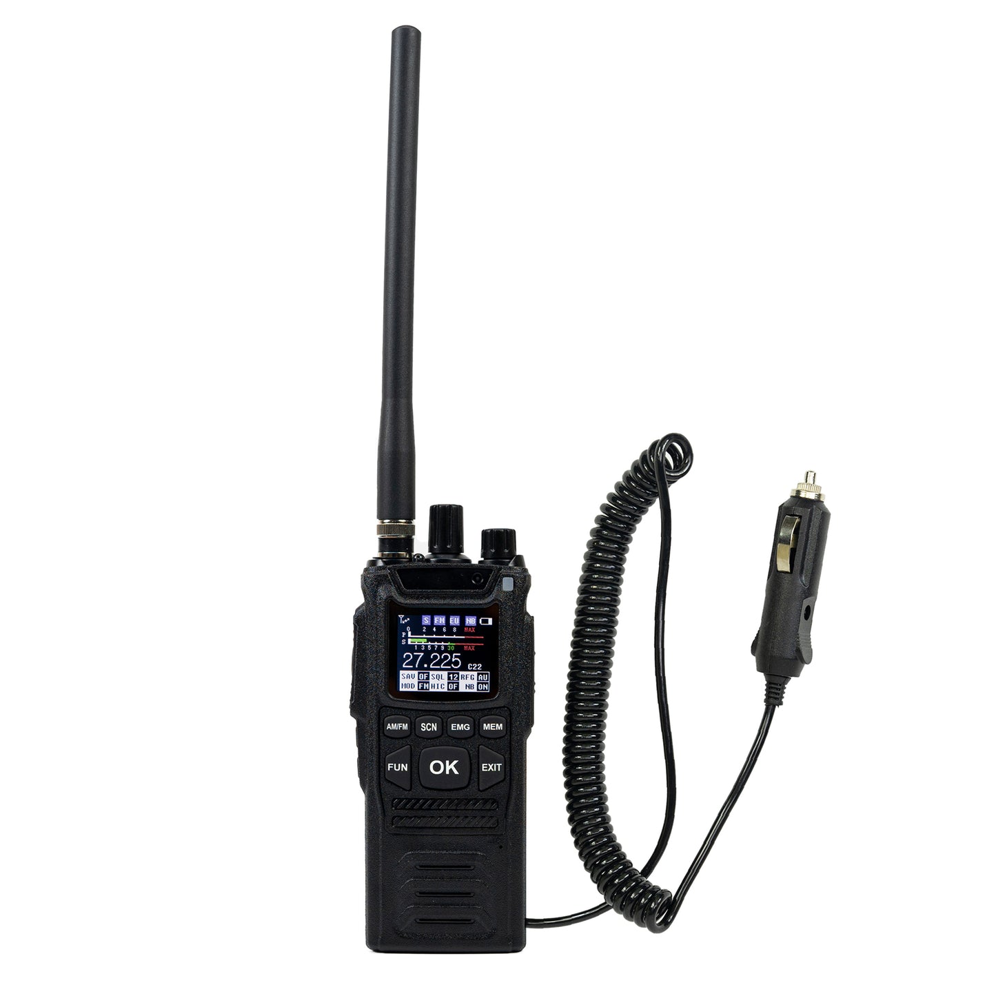 Statie radio CB portabila PNI Escort HP 32, ASQ, Roger Beep, 12V cu adaptor auto inclus