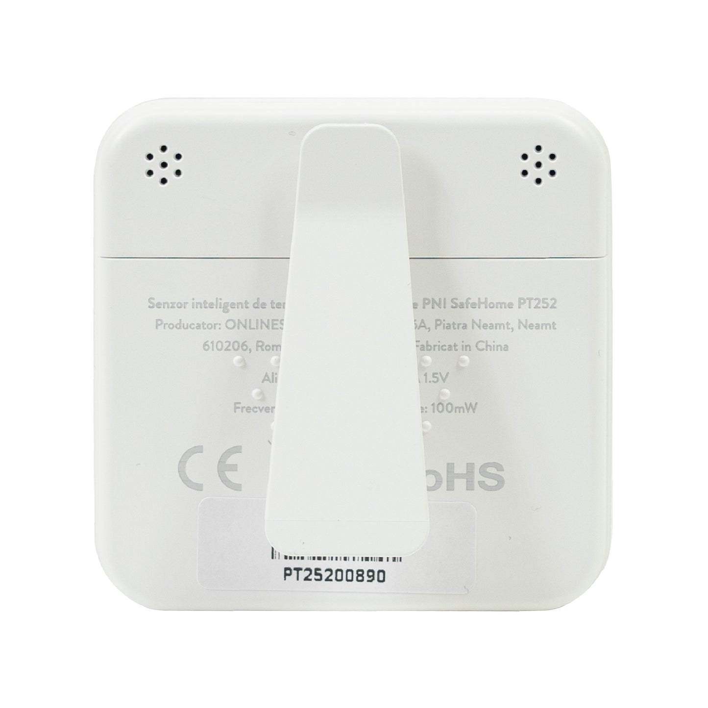 Senzor inteligent de temperatura si umiditate PNI SafeHome PT252 WiFi aplicatie de mobil Tuya Smart