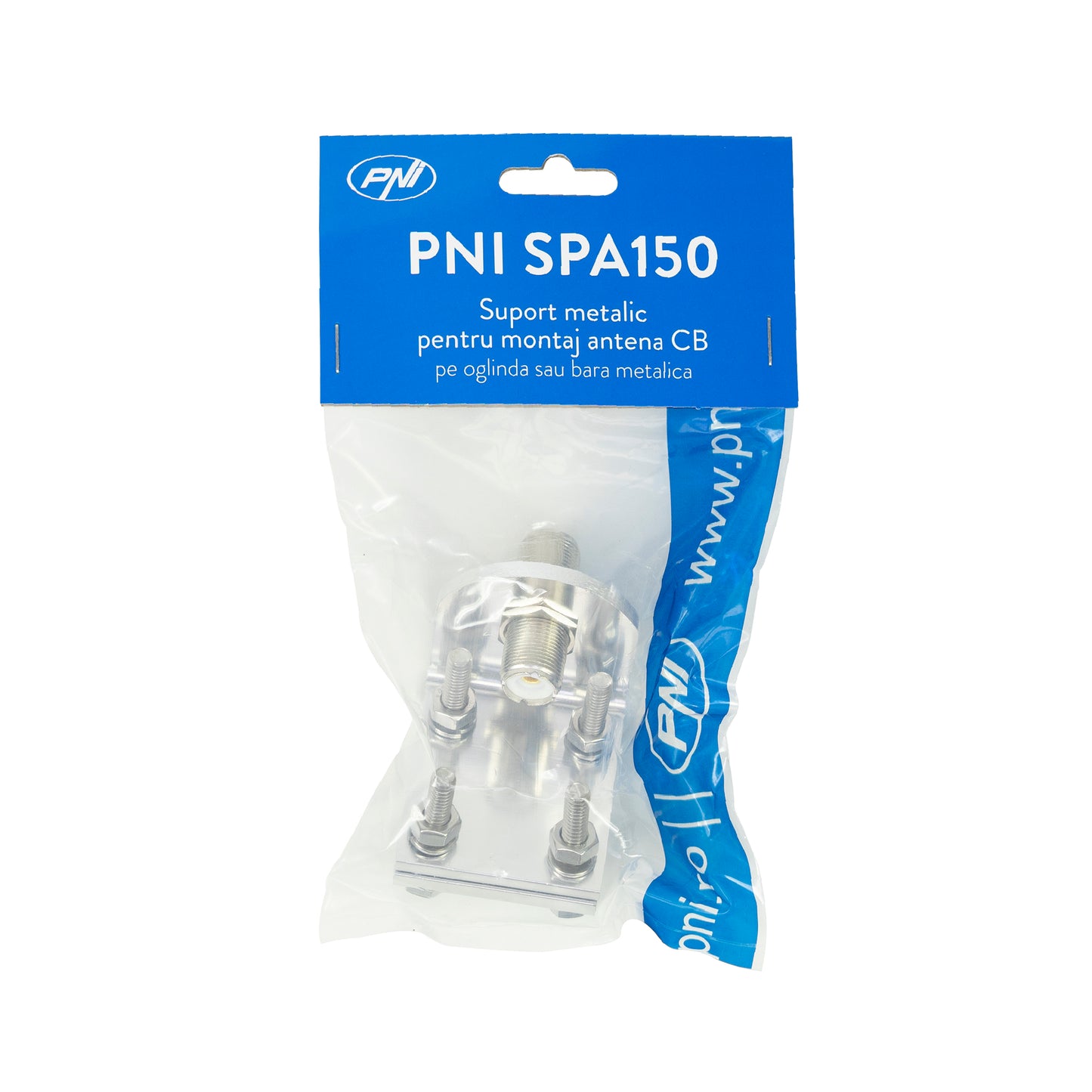 Suport PNI SPA150 pentru montaj antena pe oglinda sau bara metalica