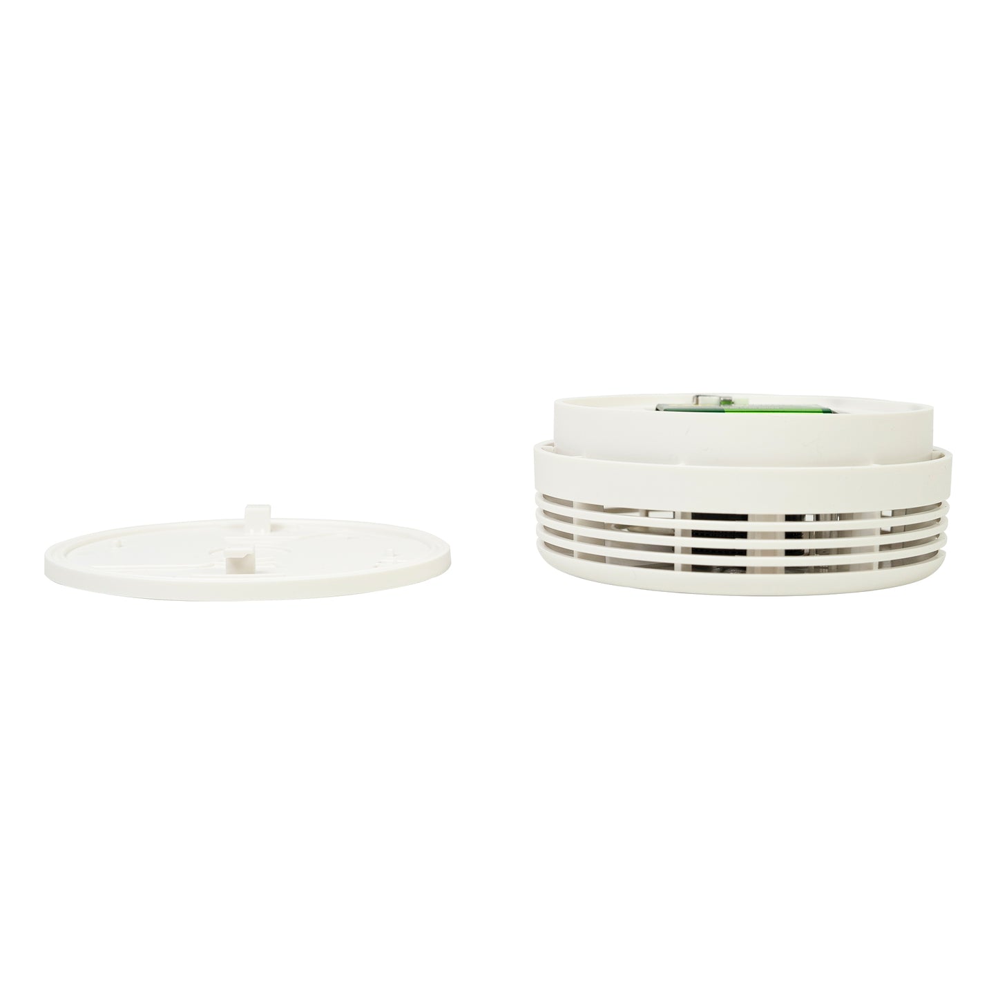 Senzor de fum PNI A443W cu Wi-Fi, control din aplicatia Tuya Smart, alimentare baterie 9V, 85dB, alarma sonora si vizuala, alarma silentioasa