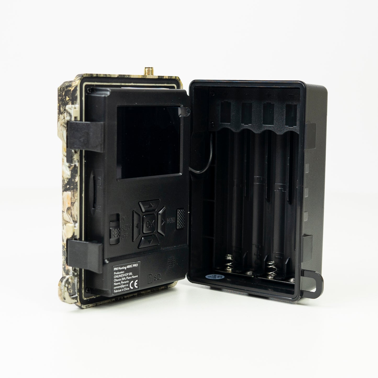 Camera vanatoare PNI Hunting 480C PRO, 24MP, cu Internet 4G, GPS unghi vizualizare 60°