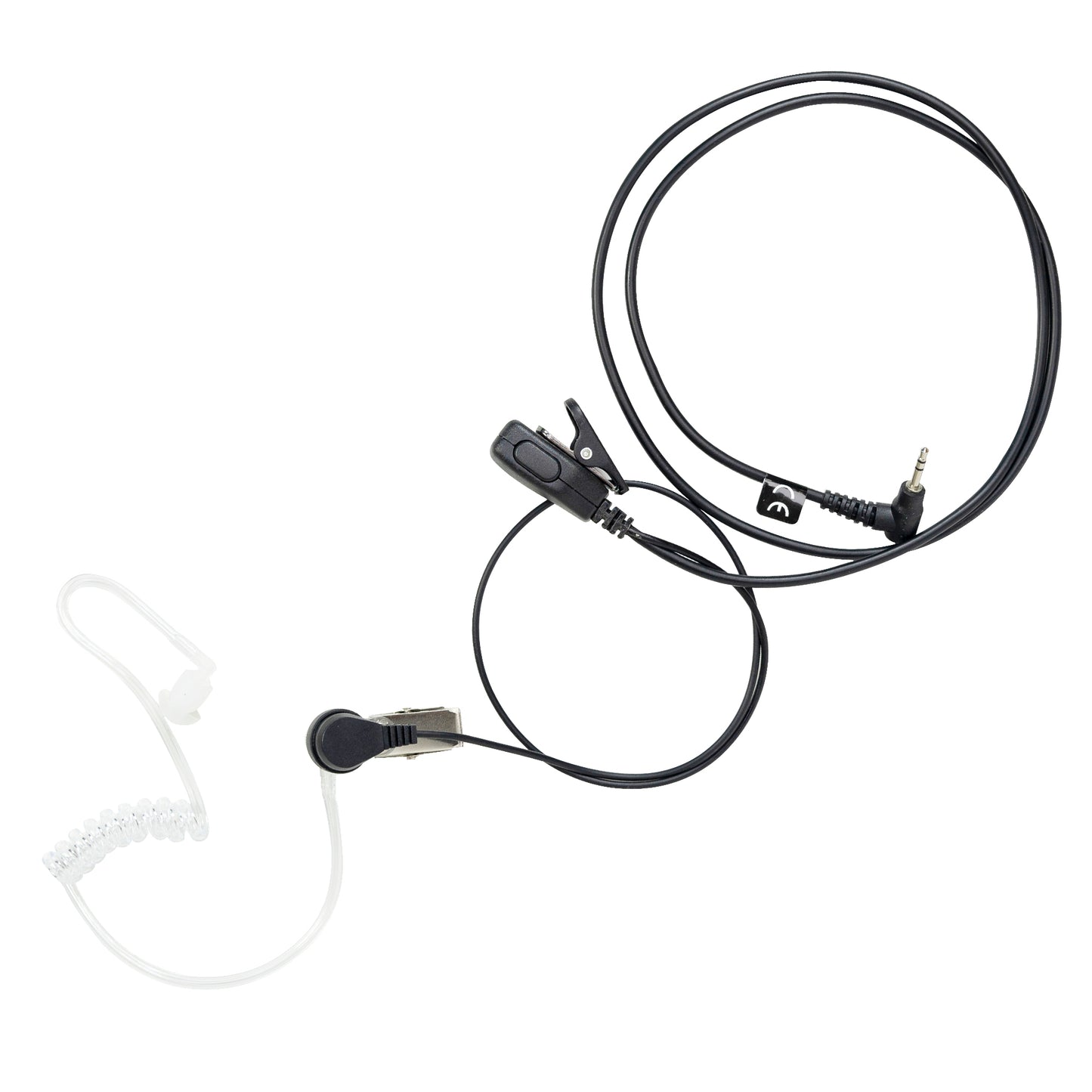 Casca cu microfon si tub acustic PNI HM93, cu 1 pin 2.5mm PNI-MT, negru