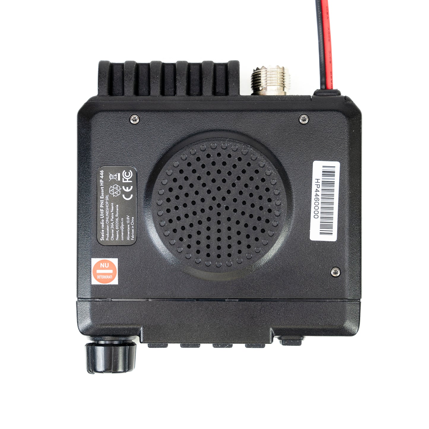 Pachet Statie radio UHF PNI Escort HP 446, 199 canale si Antena PNI UF400 cu magnet
