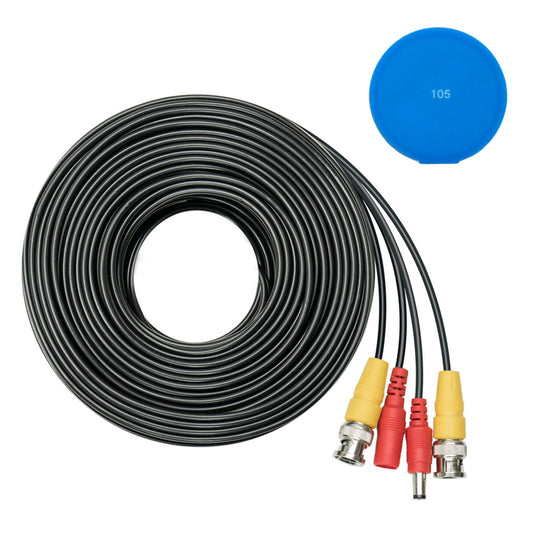 Pachet Cablu video si alimentare PNI CCTV 40M pentru camera de supraveghere 40m + Cadou Sticky Pad Blue
