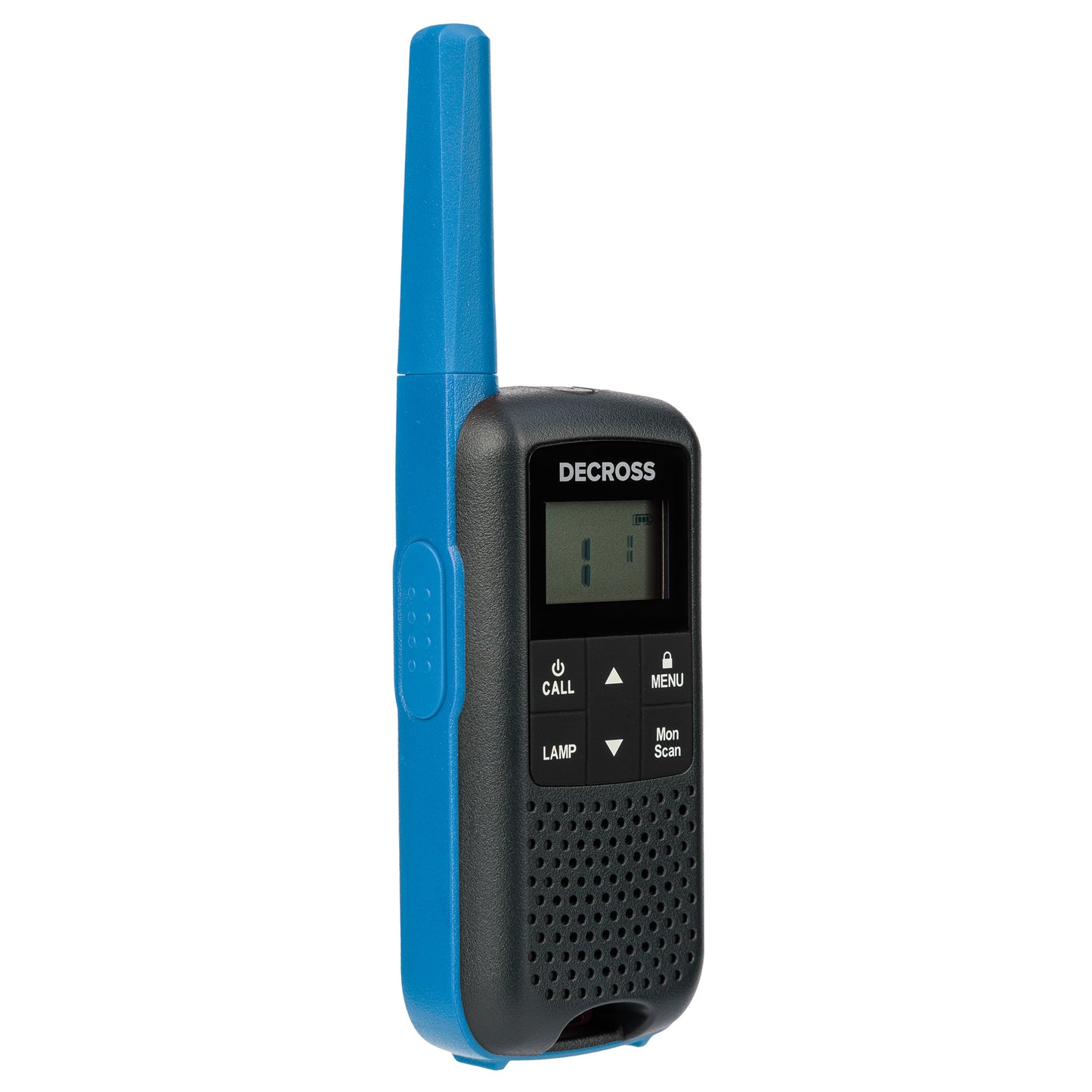 Statie radio portabila PMR PNI Decross DC63 Blue, 446MHz, 0.5W, 16CH, 1000mAh NiMH, IPx4, set 2 bucati
