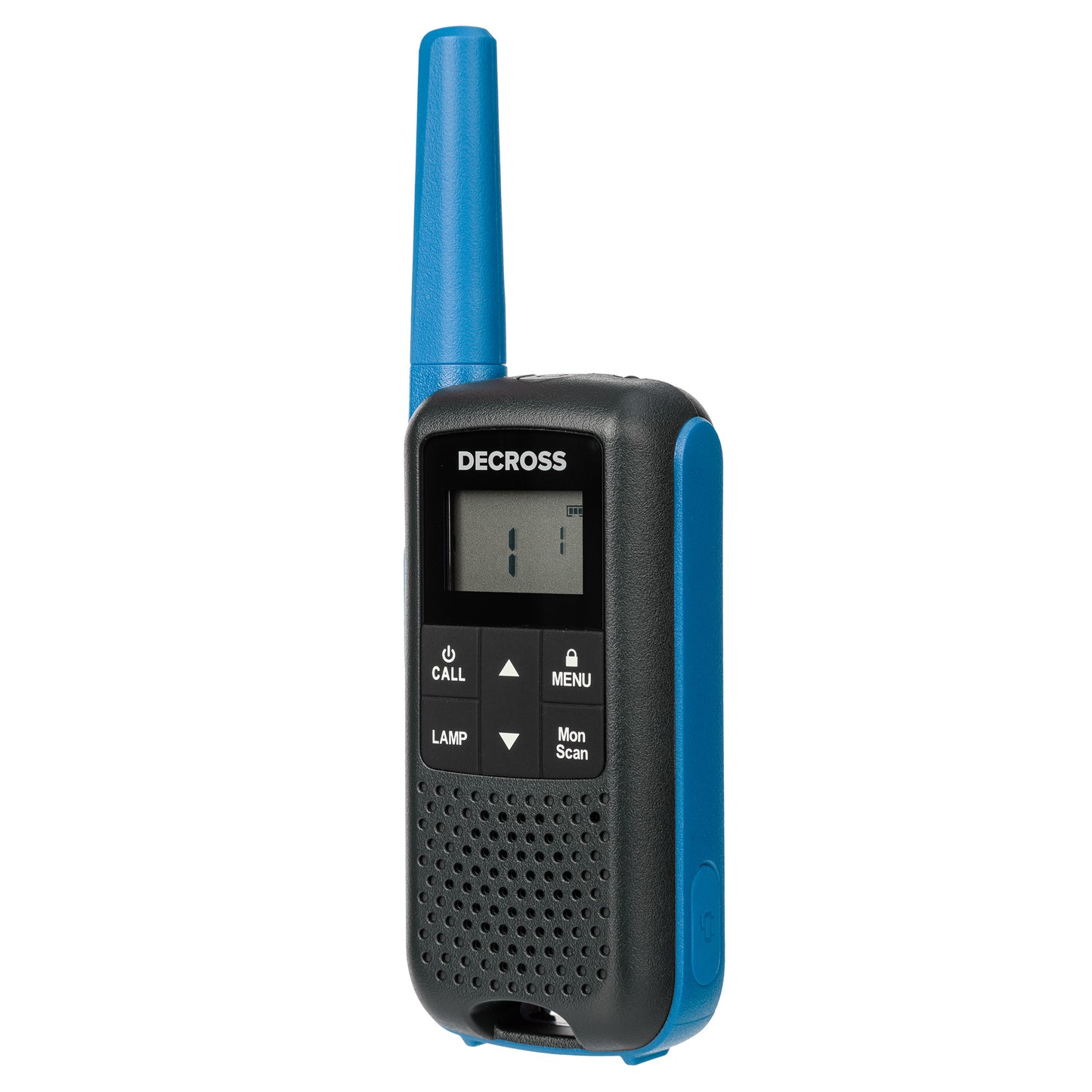 Statie radio portabila PMR PNI Decross DC63 Blue, 446MHz, 0.5W, 16CH, 1000mAh NiMH, IPx4, set 2 bucati