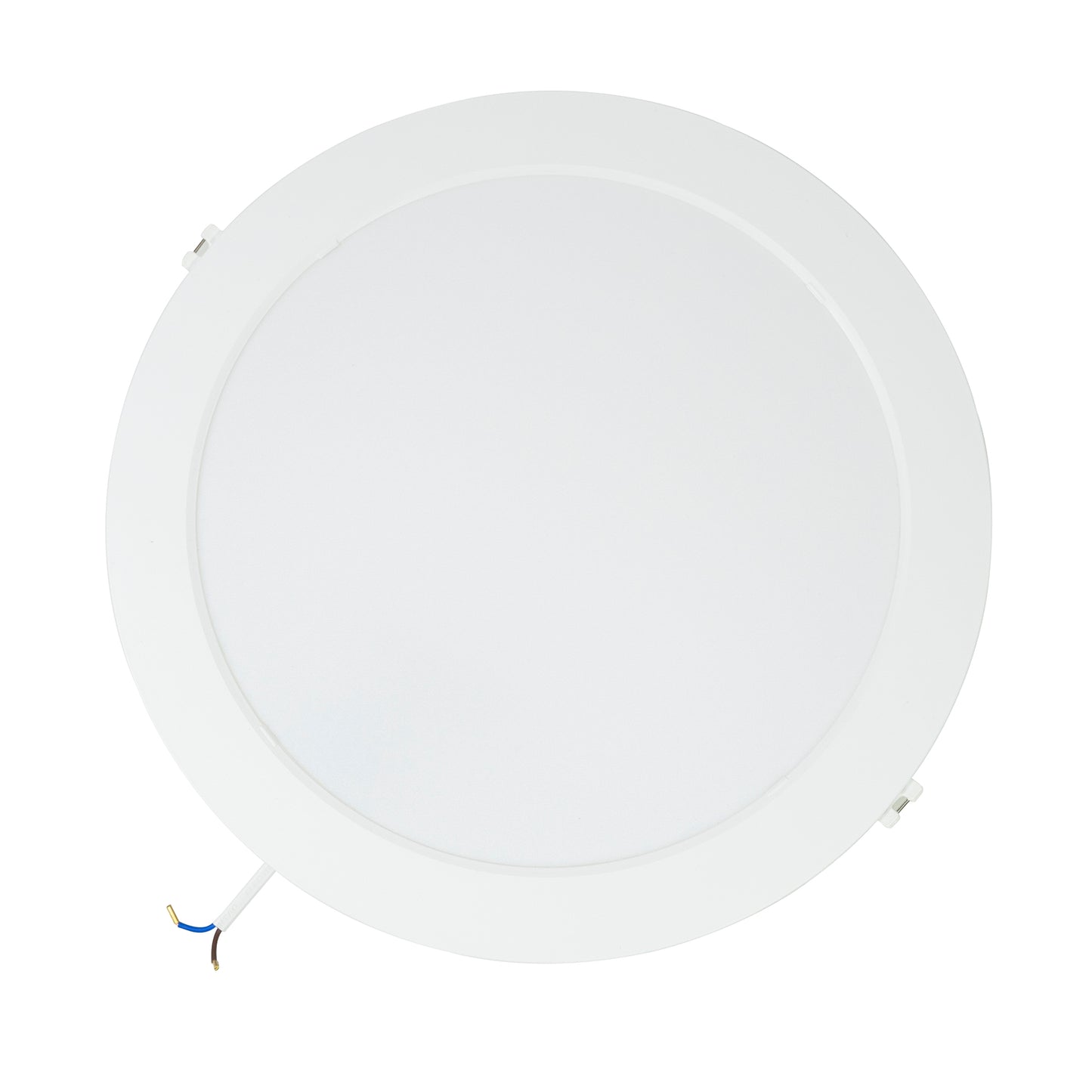 Plafoniera LED PNI D-Light 2402W 24W, incastrabila, rotunda 29 cm, 6500K, alimentare 230V, 2640 lm, alb