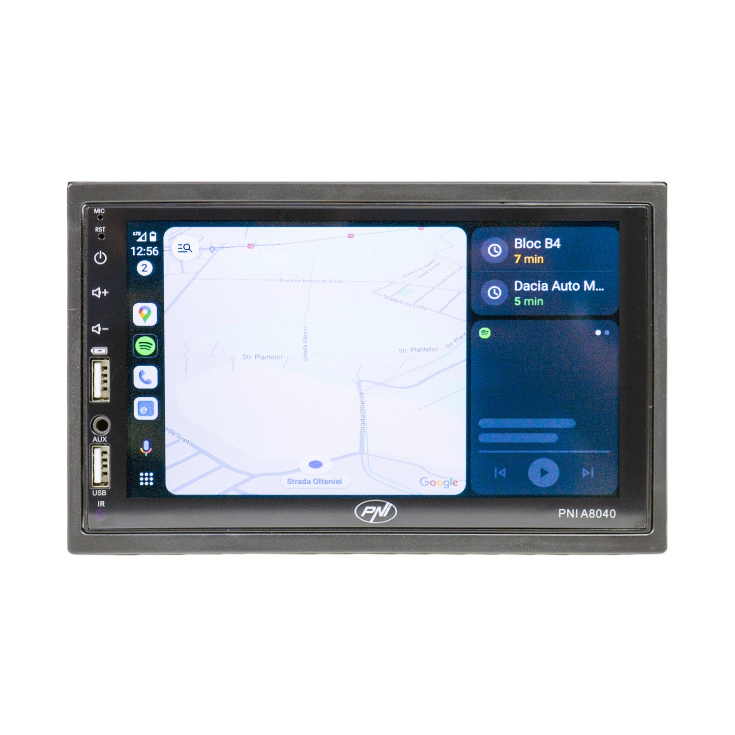 Multimedia player auto PNI A8040 cu Android 13, 2GB DDR3/ROM 32GB, ecran 7 inch, CarPlay, Android Auto, 2 x USB, BT