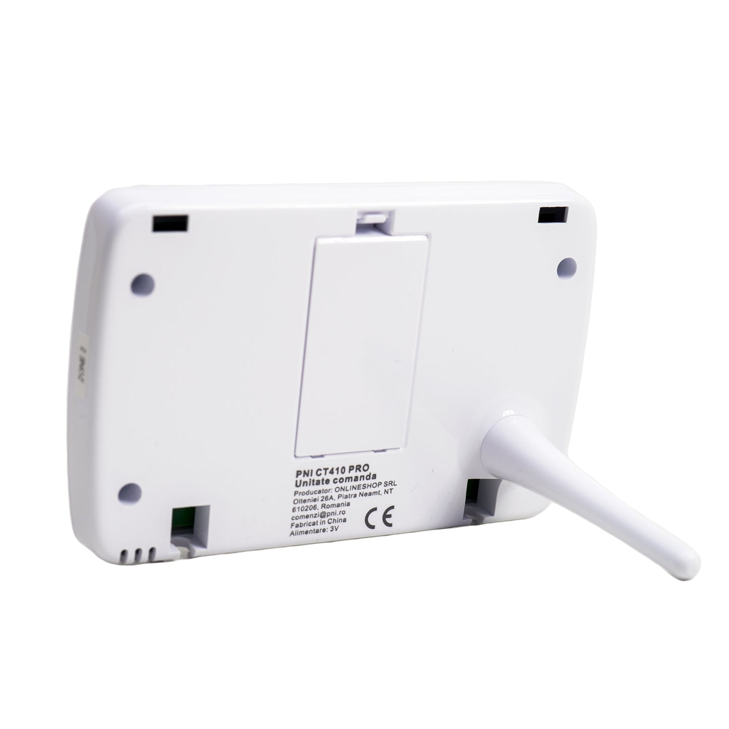 Termostat inteligent PNI CT410 PRO histeresis ± 0.1°C fara fir, cu WiFi, control 2 zone prin Internet, pentru centrale termice, pompe, electrovalve, APP TuyaSmart