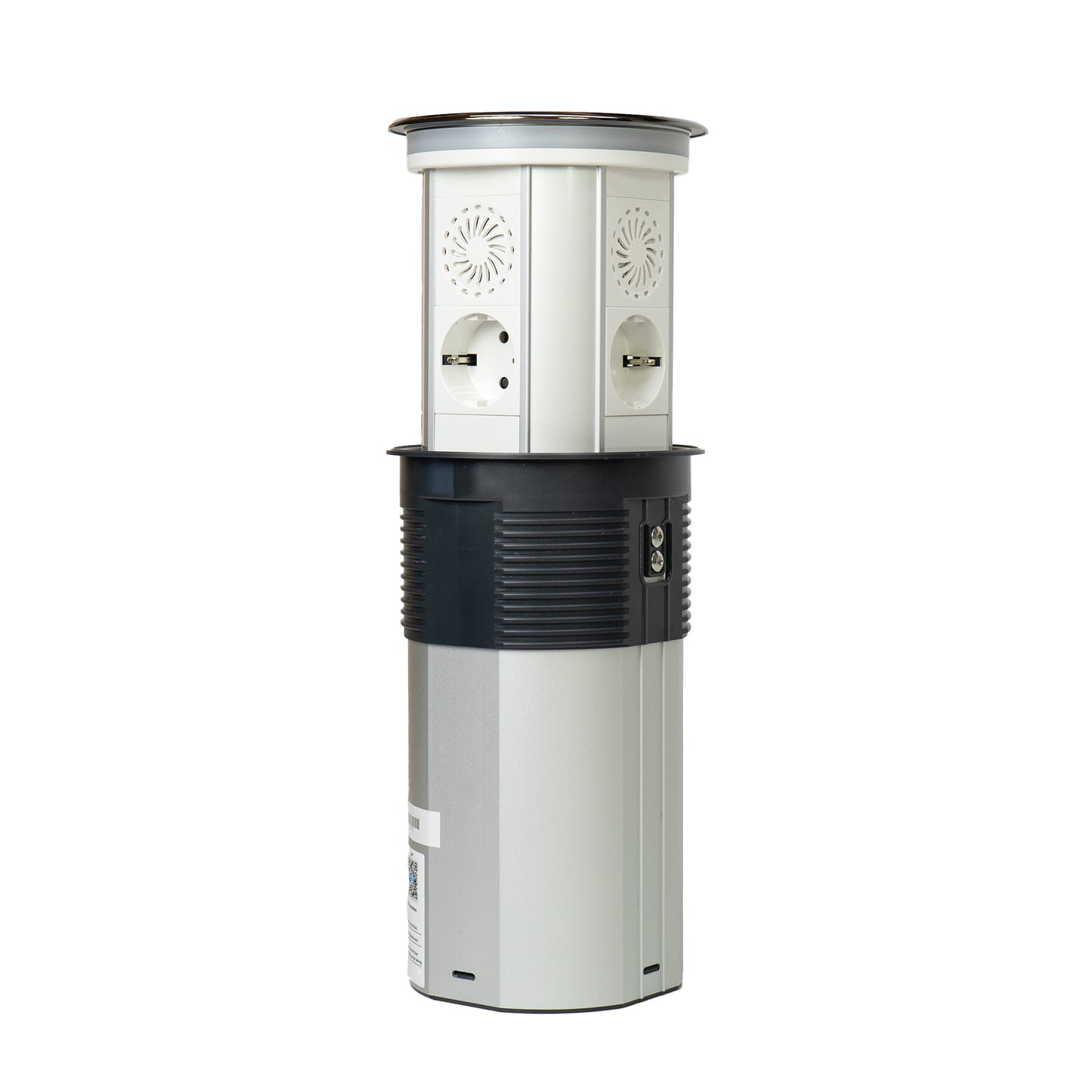 Priza inteligenta PNI SmartHome WP300 WiFi, incastrabila in podea, 3 x schuko, 1 x USB-A, 1 x USB-C, IP65, gri