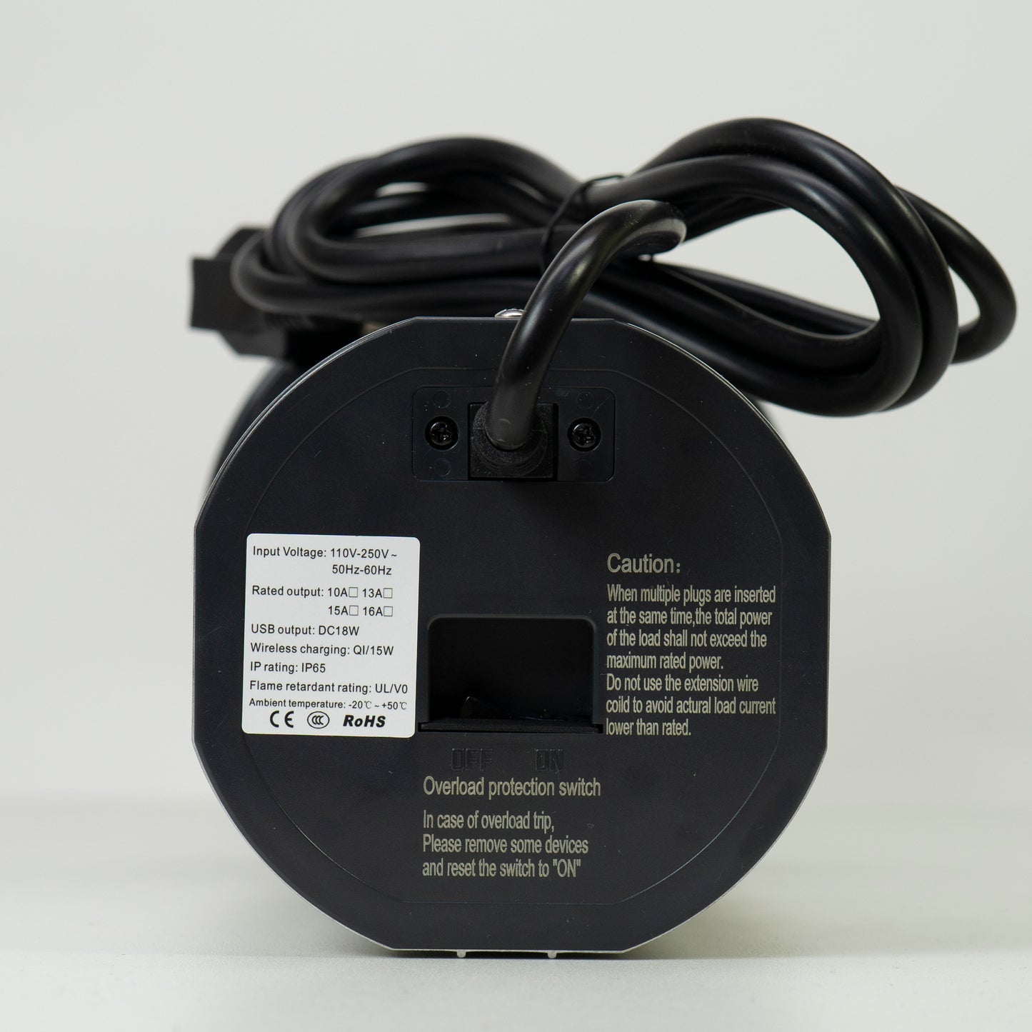 Priza inteligenta PNI SmartHome WP600 WiFi, incastrabila in podea, 6 x schuko, 2 x USB-A, 2 x USB-C, IP65, gri