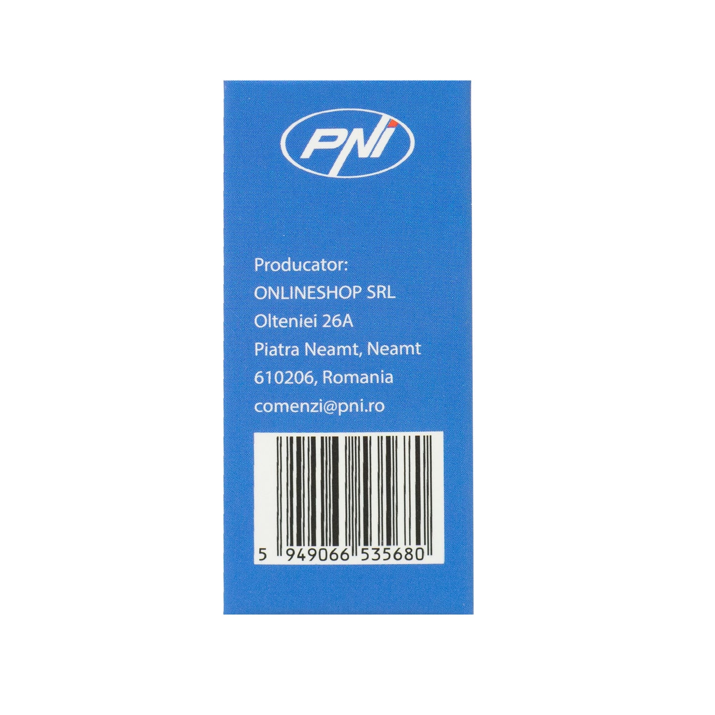 Priza internet PNI RJ45M modulara, CAT5, CAT6, montaj incastrat, alb