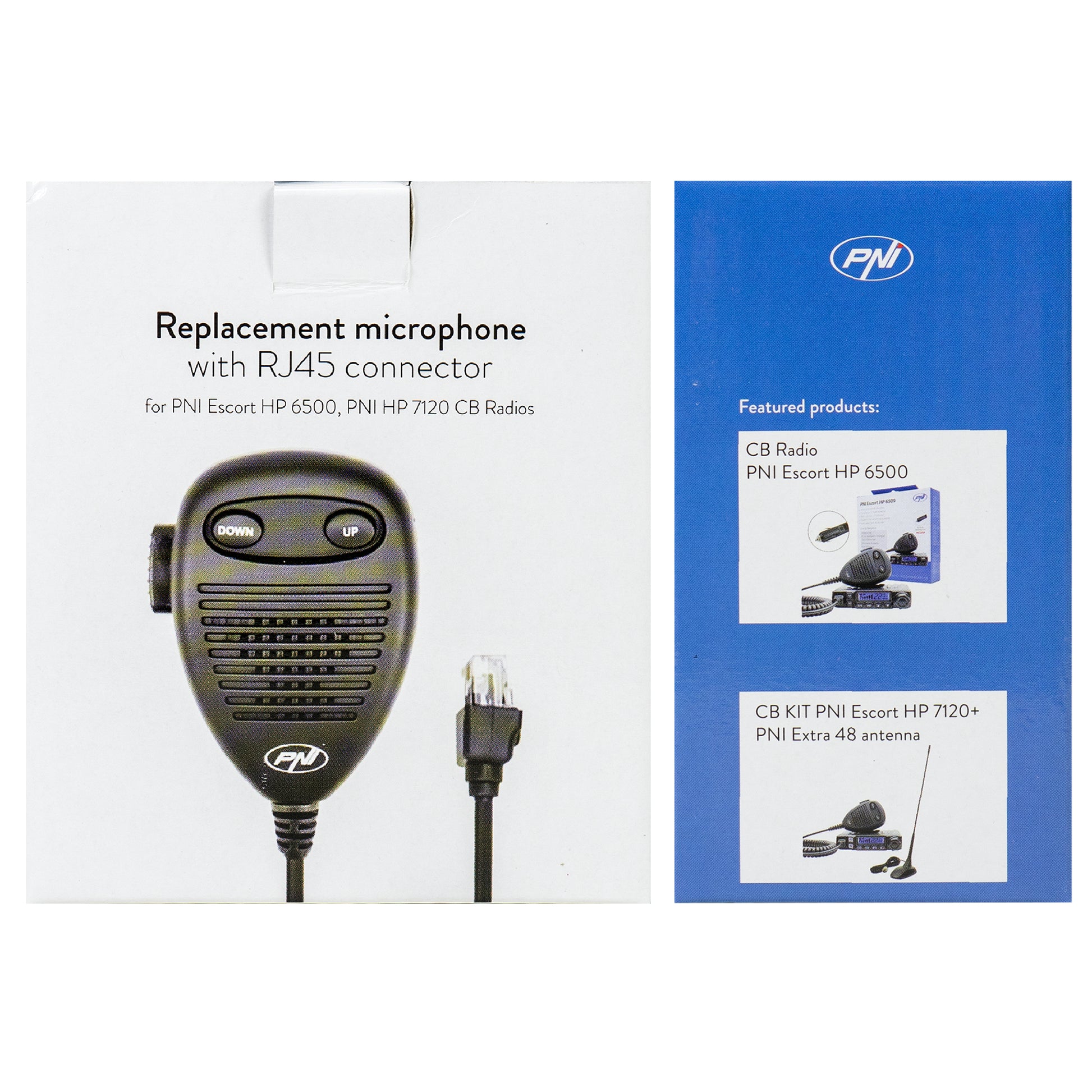 Microfon de schimb pentru statiile radio CB PNI Escort HP 6500, PNI Escort HP 7120
