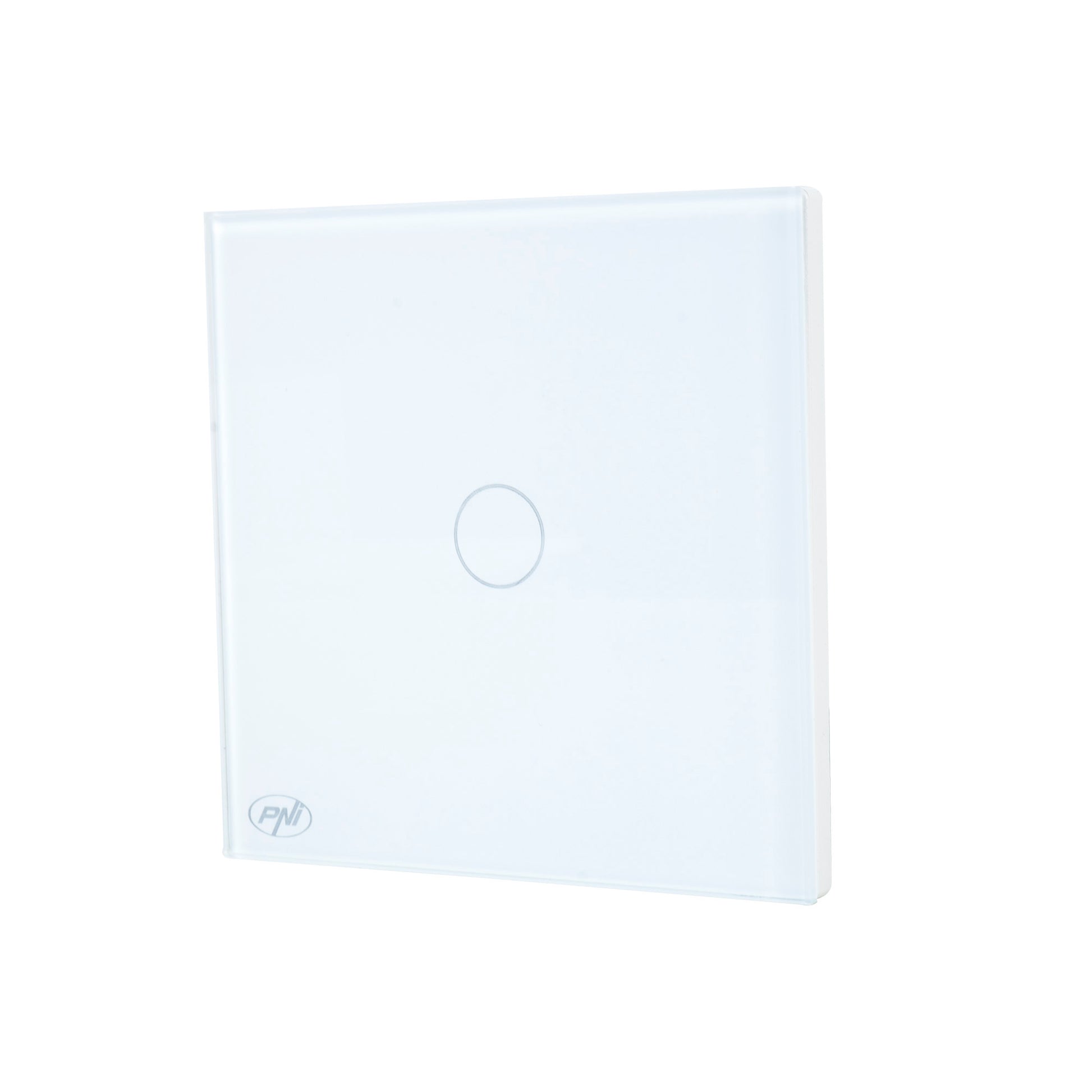 Intrerupator inteligent cu touch PNI SafeHome PT101L WiFi, 600W, control prin aplicatia Tuya Smart, compatibil cu Alexa si Google Assistant - Live Wire, fara nul