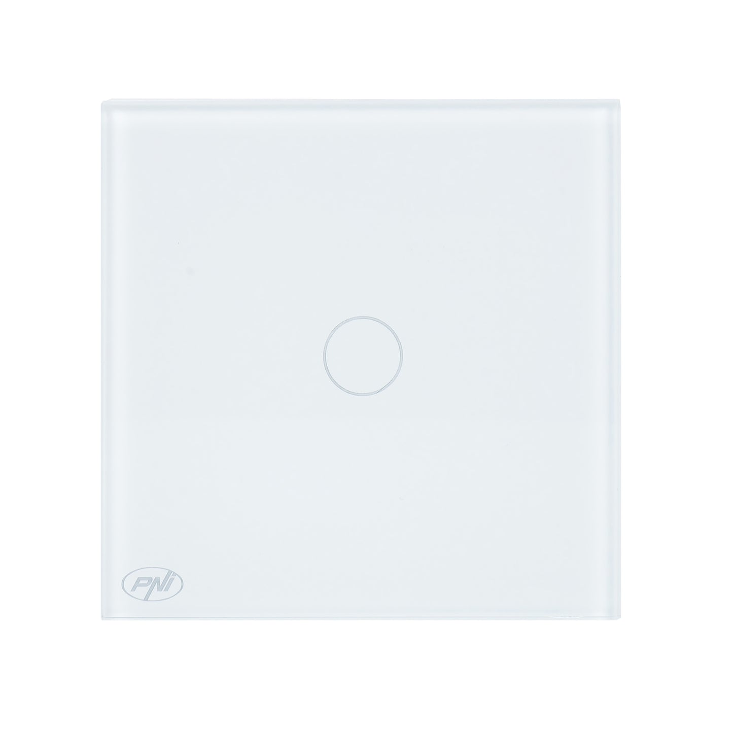 Intrerupator inteligent cu touch PNI SafeHome PT101L WiFi, 600W, control prin aplicatia Tuya Smart, compatibil cu Alexa si Google Assistant - Live Wire, fara nul