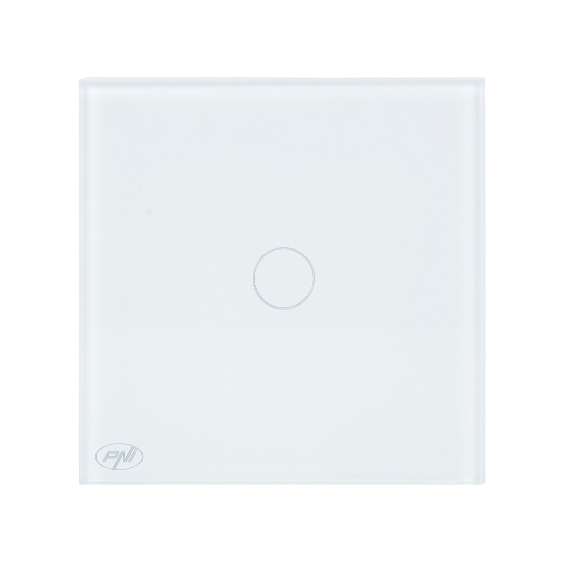 Intrerupator inteligent cu touch PNI SafeHome PT101L WiFi, 600W, control prin aplicatia Tuya Smart, compatibil cu Alexa si Google Assistant - Live Wire, fara nul