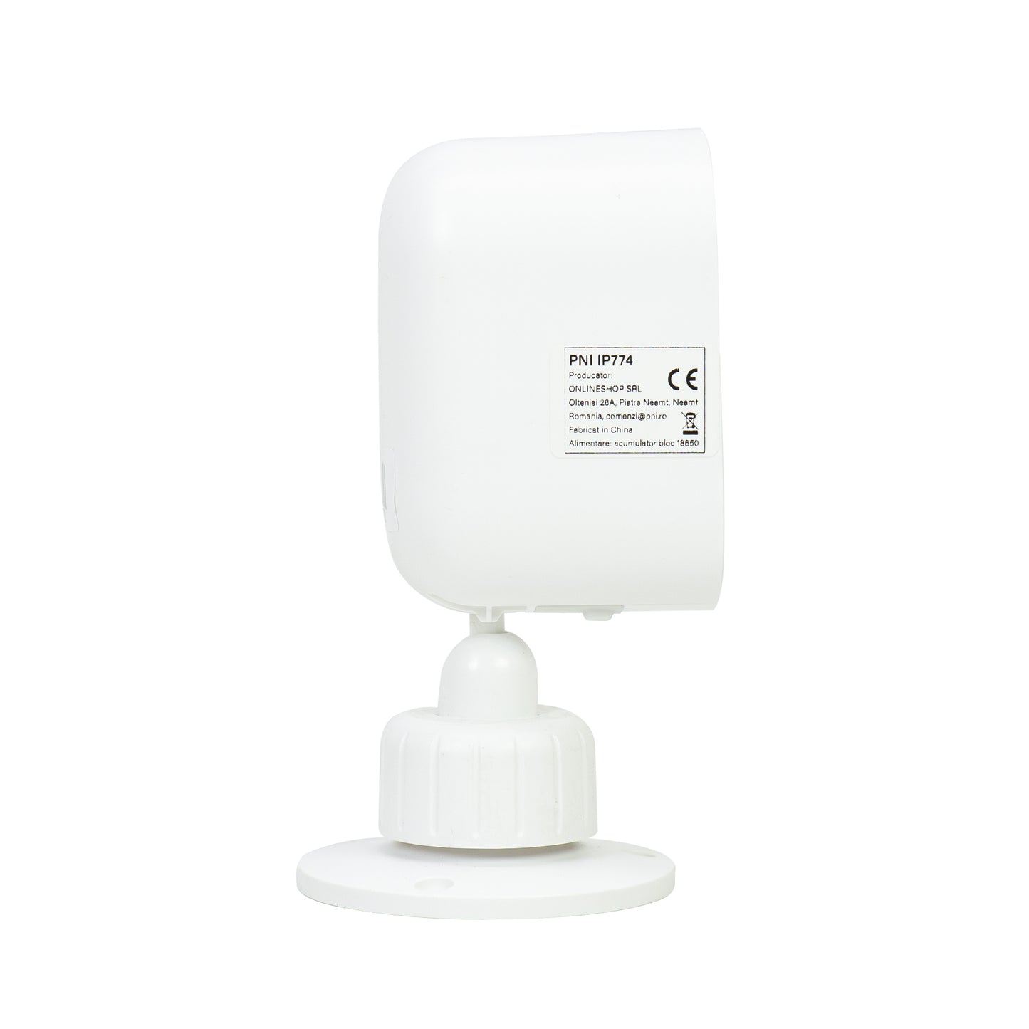 Camera supraveghere video PNI IP774 4MP, panou solar 3W, acumulator 4000mAh incorporat, detectie miscare, slot card micro SD, vizibilitate nocturna, audio bidirectional