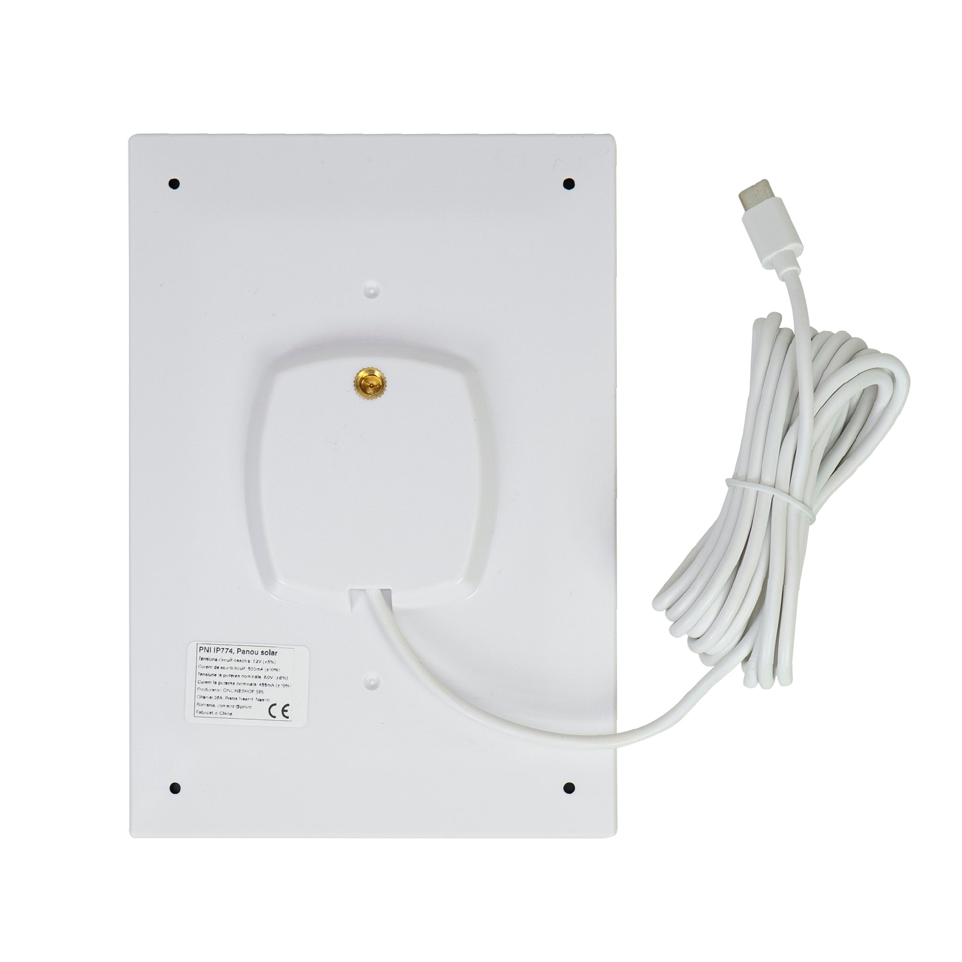 Camera supraveghere video PNI IP774 4MP, panou solar 3W, acumulator 4000mAh incorporat, detectie miscare, slot card micro SD, vizibilitate nocturna, audio bidirectional