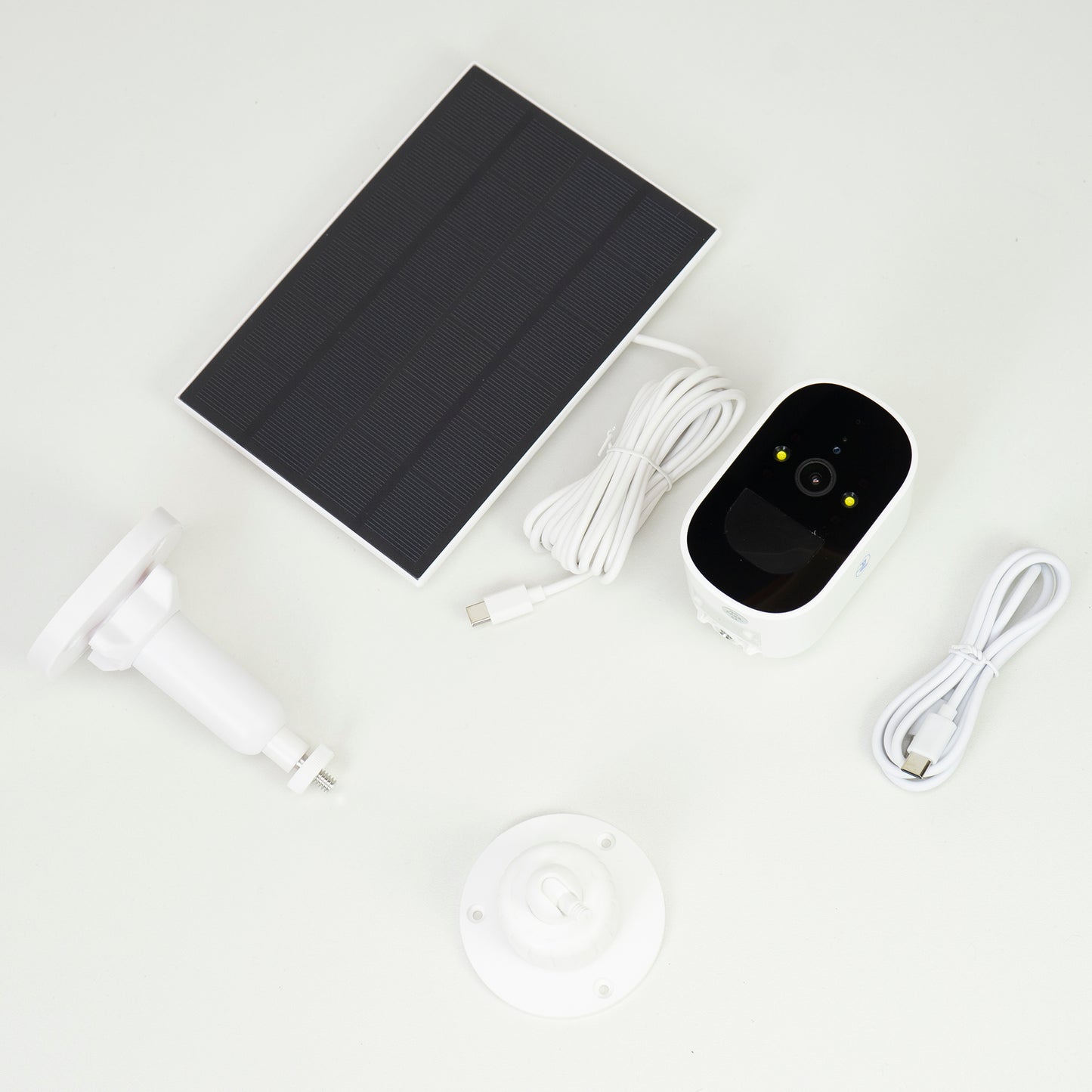 Camera supraveghere video PNI IP774 4MP, panou solar 3W, acumulator 4000mAh incorporat, detectie miscare, slot card micro SD, vizibilitate nocturna, audio bidirectional